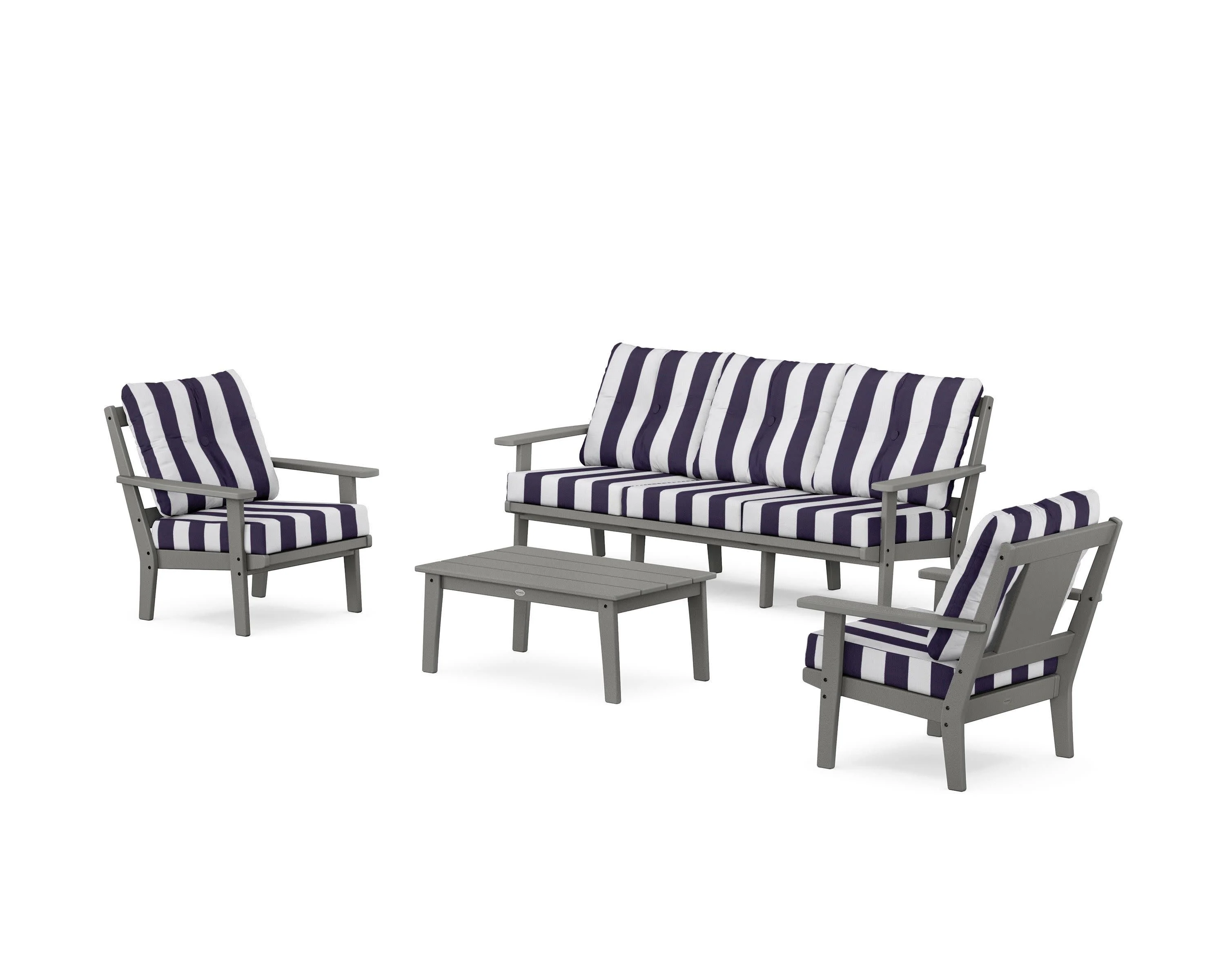 Prairie 4-Piece Deep Seating Set with Sofa - Image 51