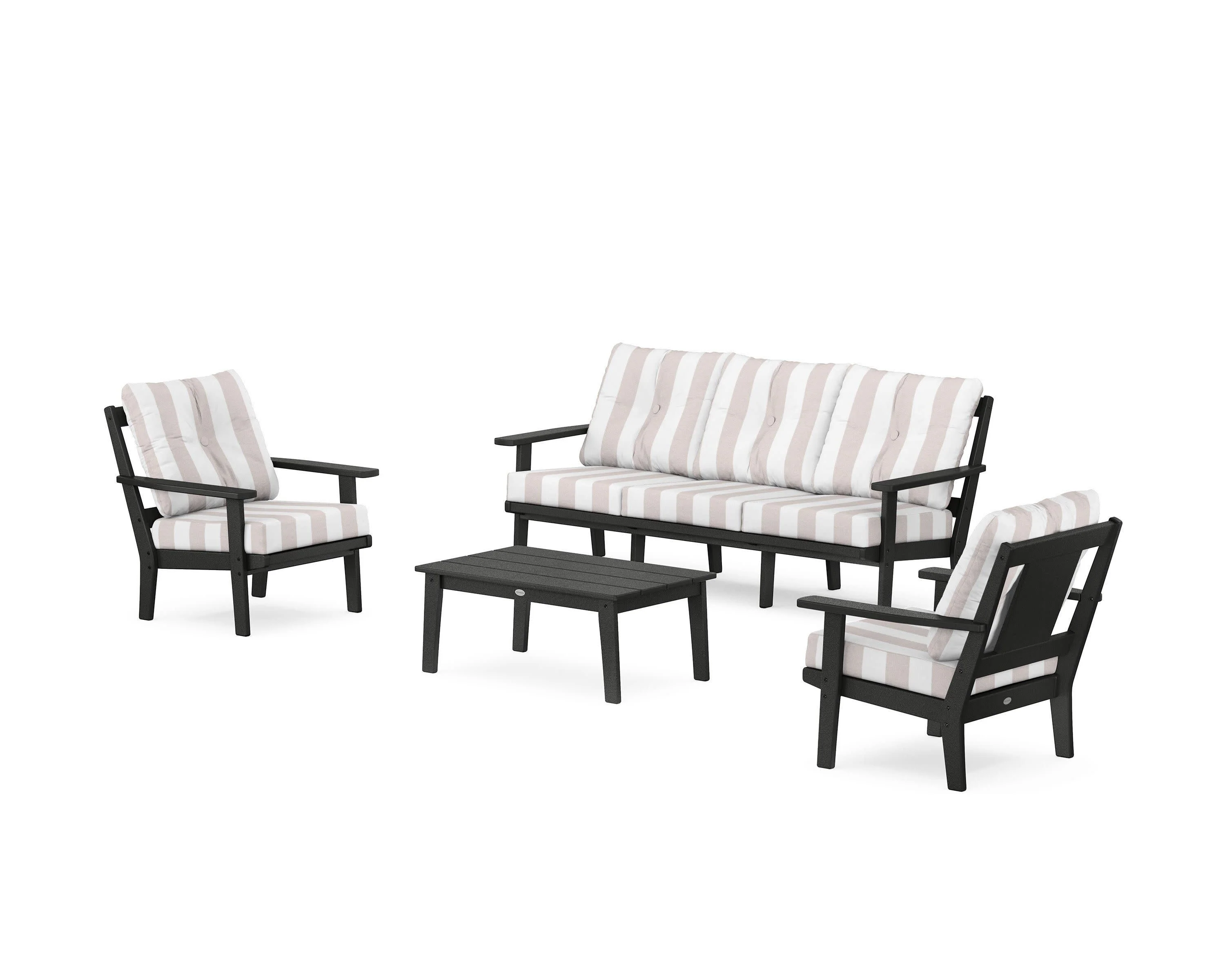 Prairie 4-Piece Deep Seating Set with Sofa - Image 54