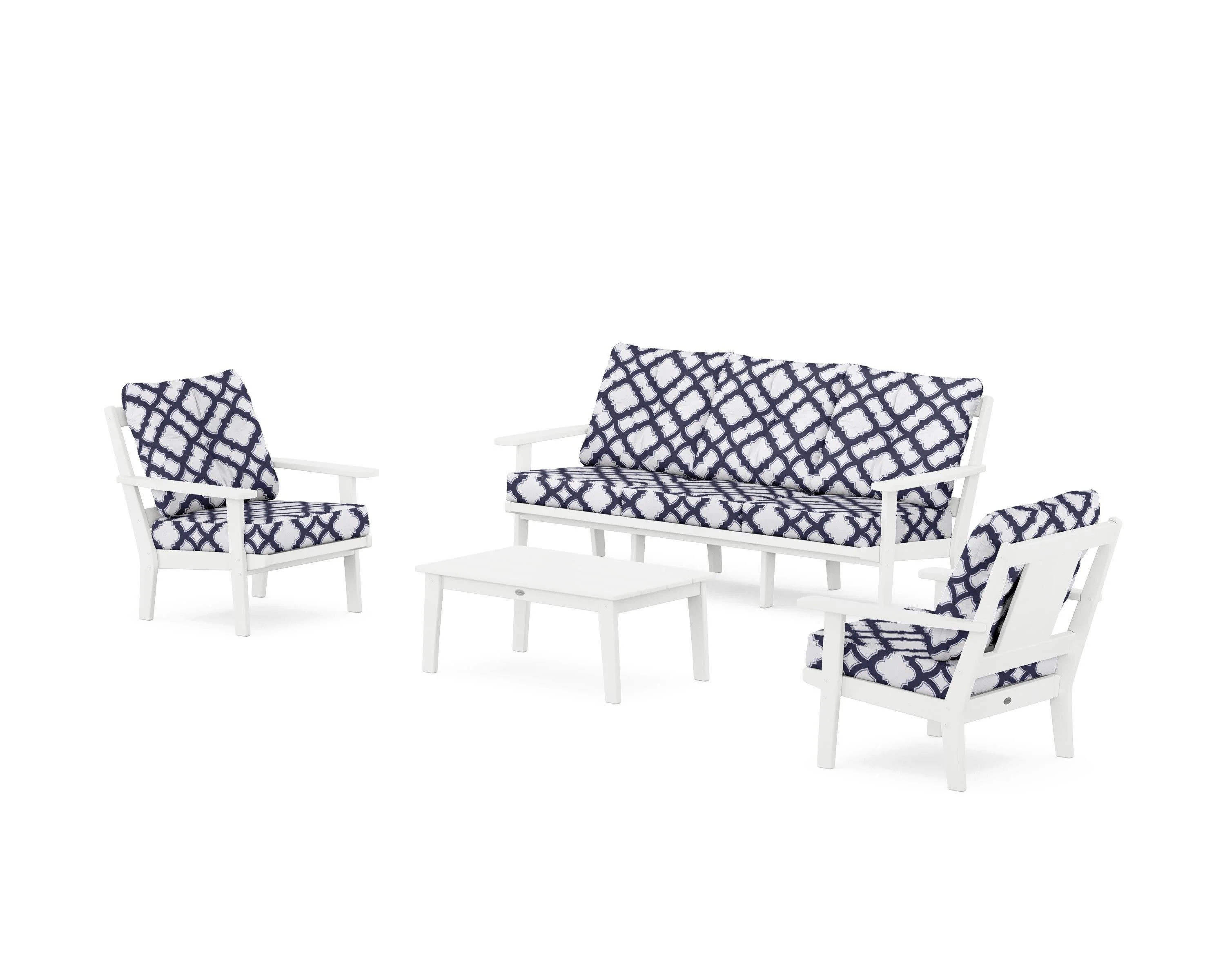 Prairie 4-Piece Deep Seating Set with Sofa - Image 6