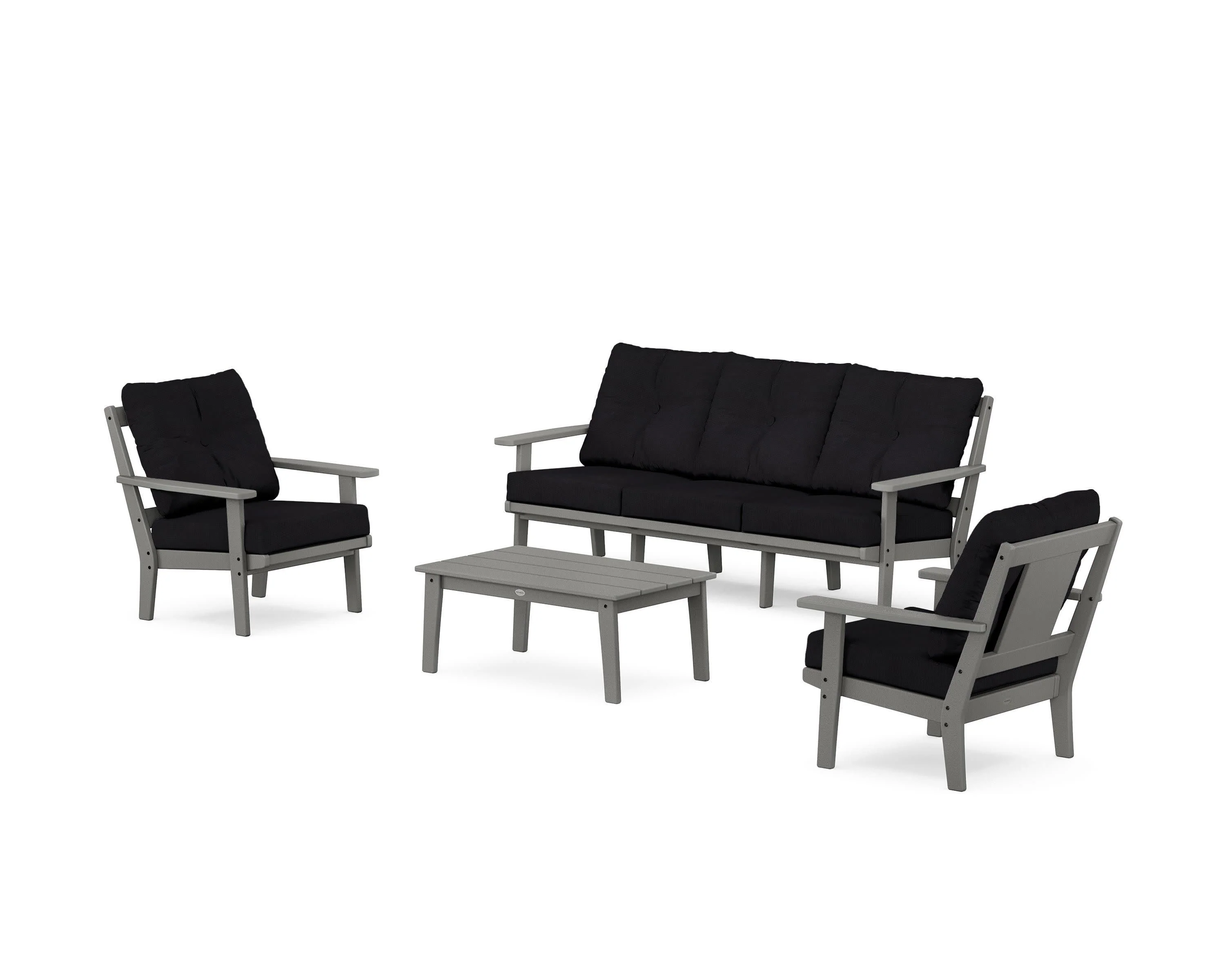 Prairie 4-Piece Deep Seating Set with Sofa - Image 65