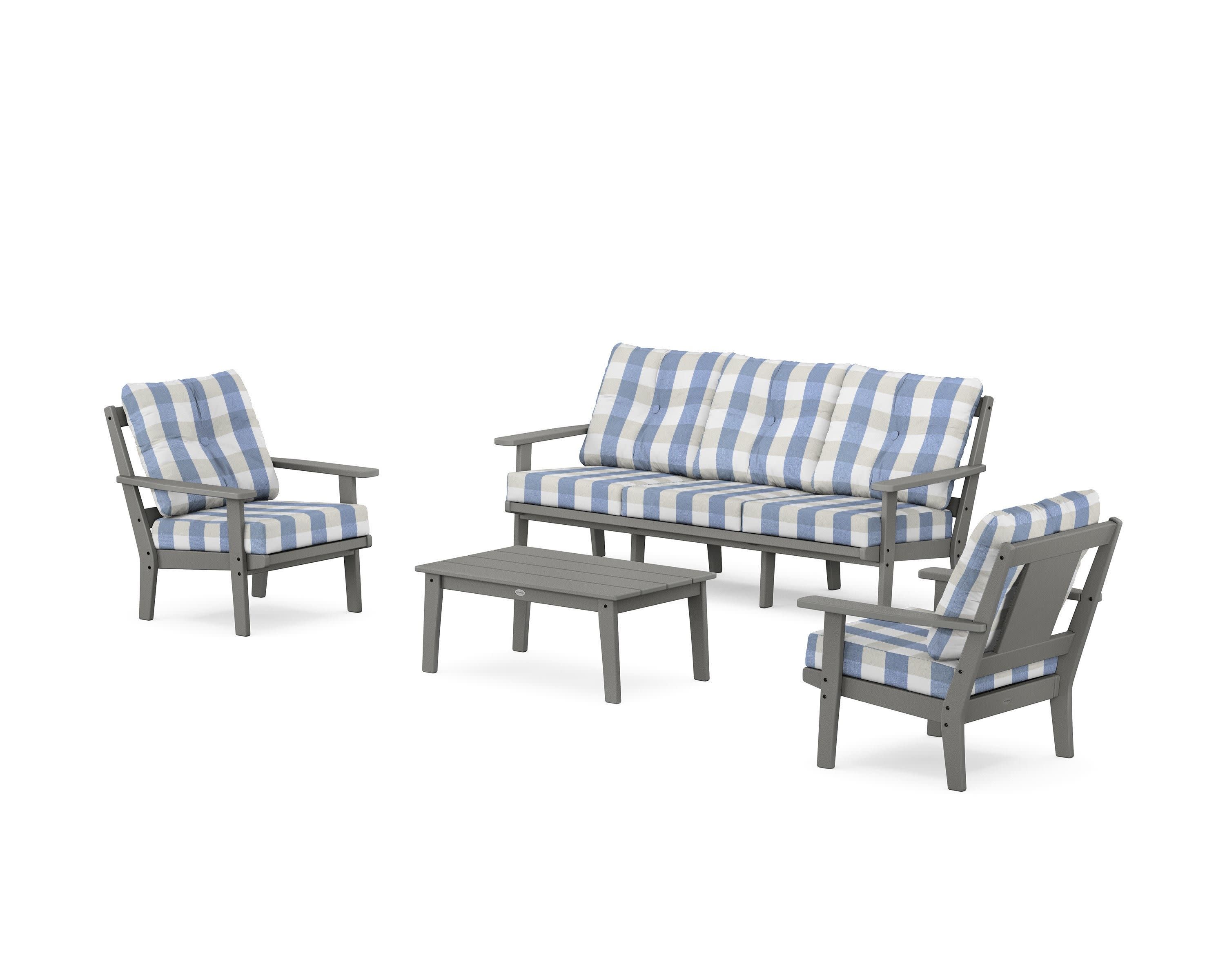 Prairie 4-Piece Deep Seating Set with Sofa - Image 68