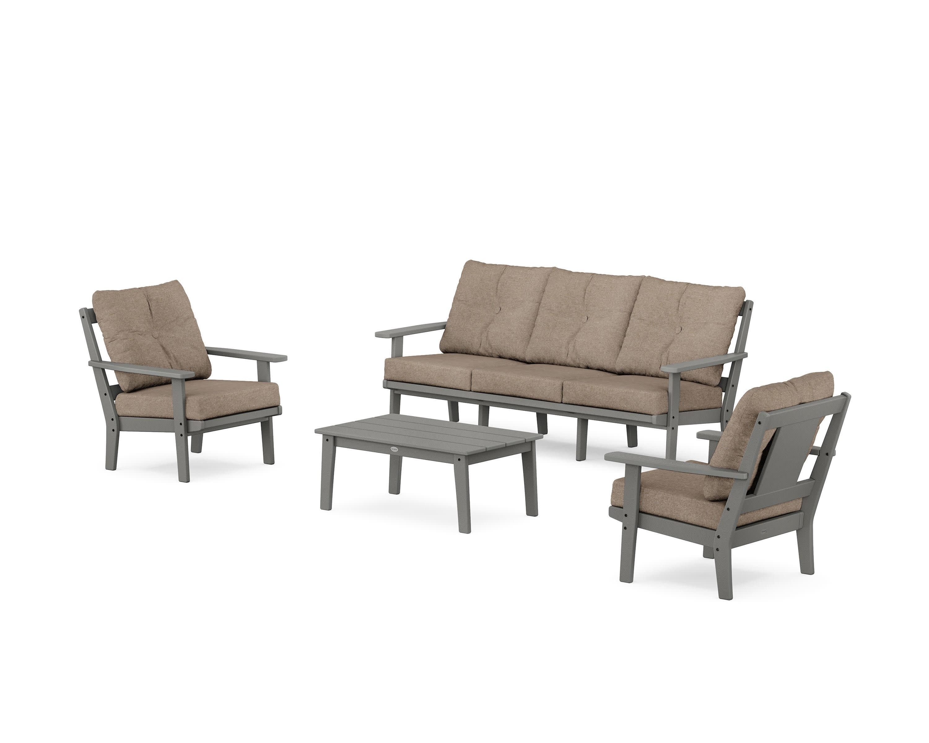 Prairie 4-Piece Deep Seating Set with Sofa - Image 69