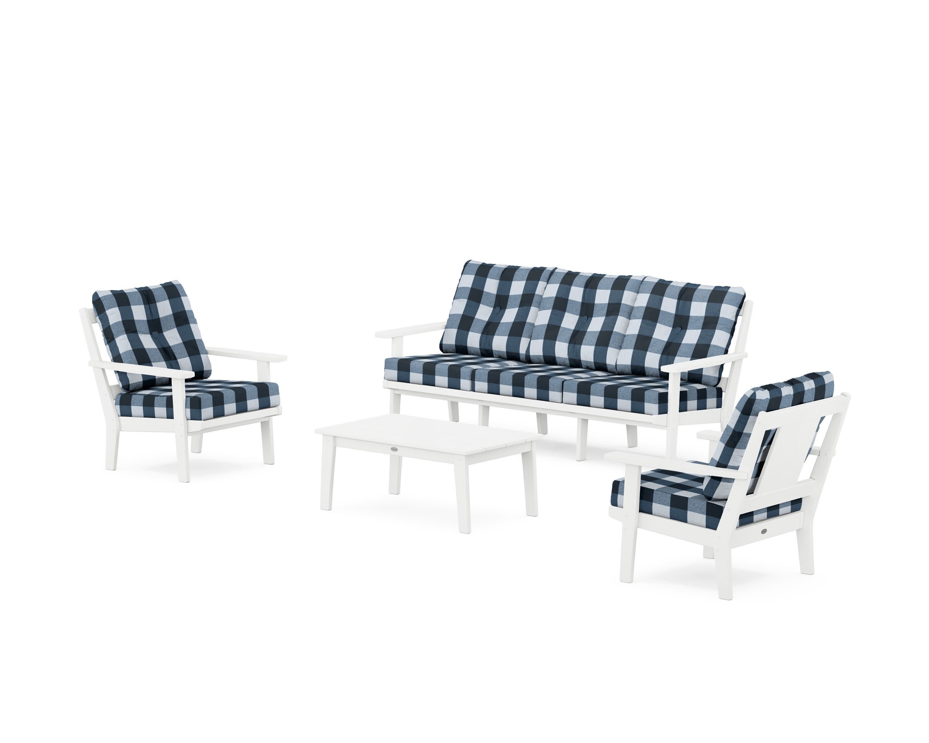 Prairie 4-Piece Deep Seating Set with Sofa - Image 75