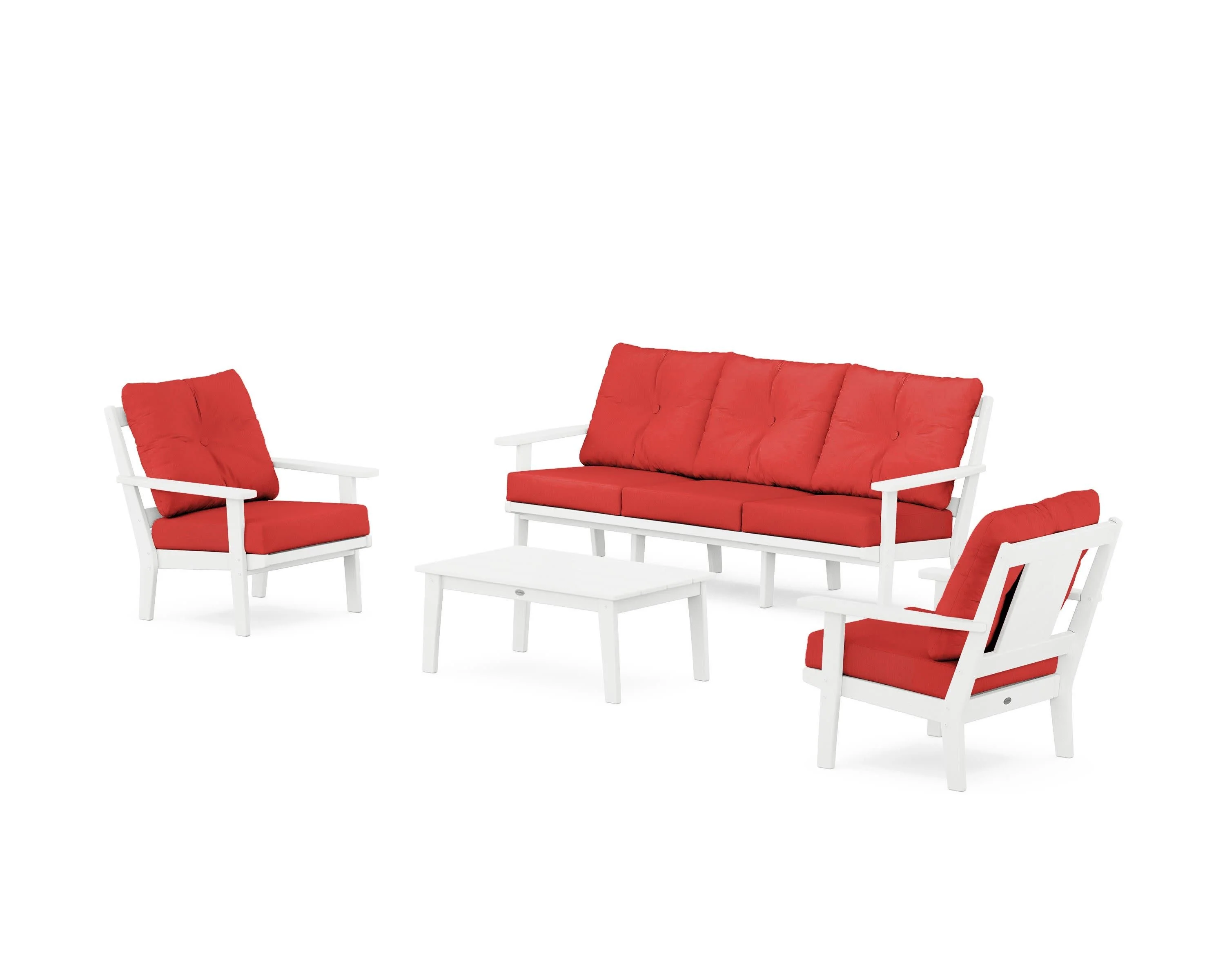 Prairie 4-Piece Deep Seating Set with Sofa - Image 79