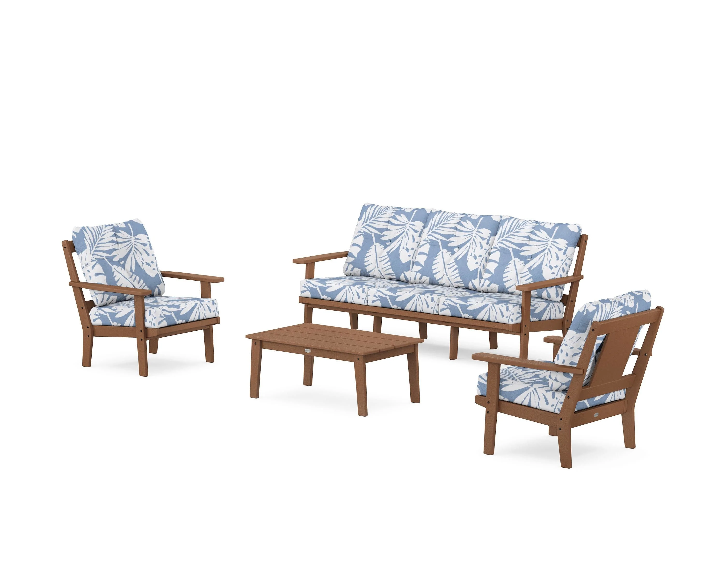 Prairie 4-Piece Deep Seating Set with Sofa - Image 8