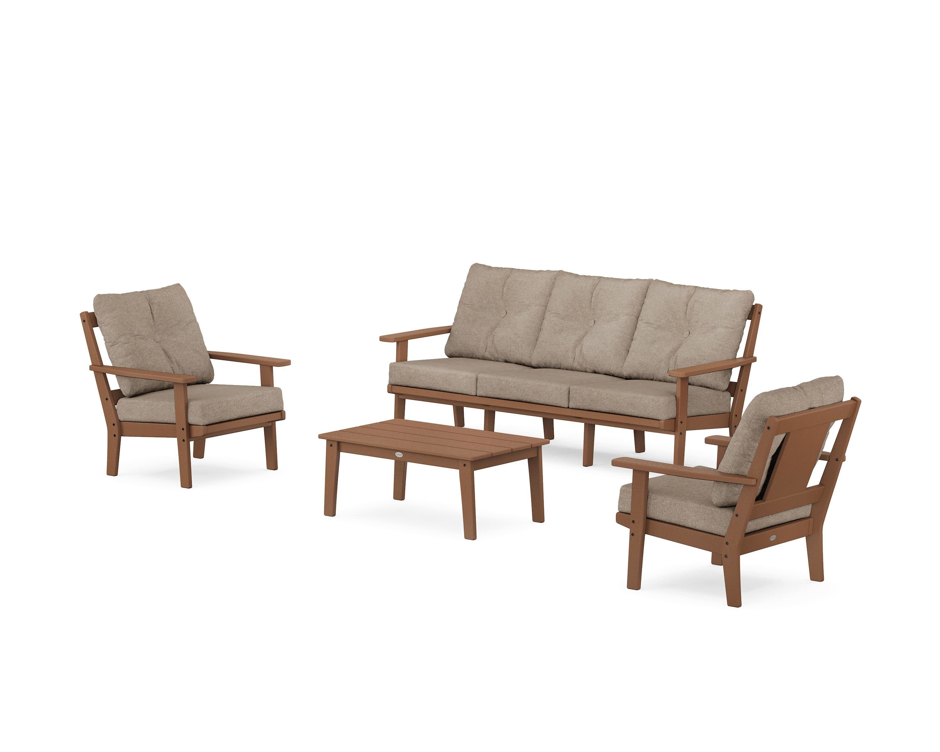 Prairie 4-Piece Deep Seating Set with Sofa - Image 88