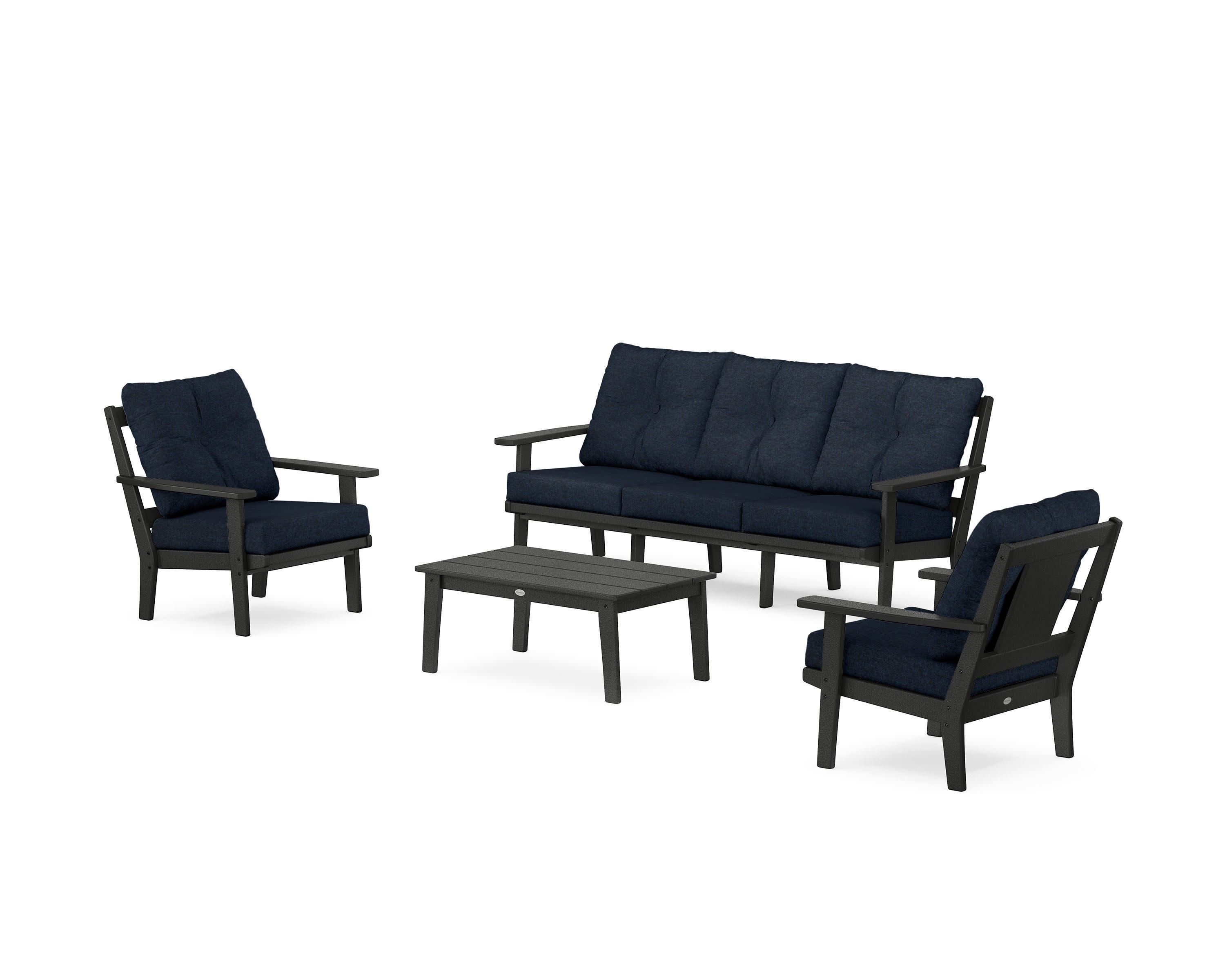 Prairie 4-Piece Deep Seating Set with Sofa - Image 94