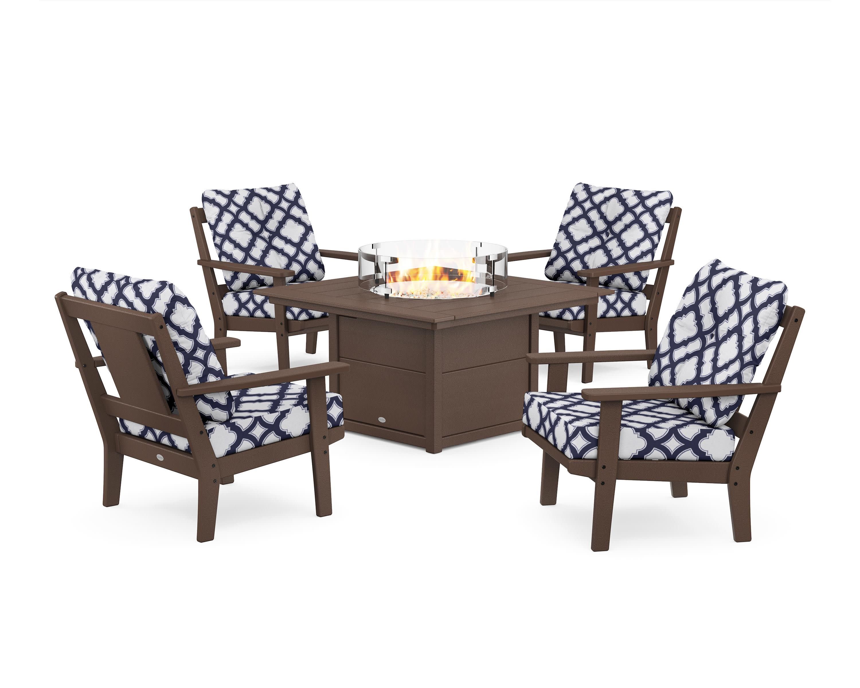 Prairie 5-Piece Deep Seating Set with Fire Pit Table - Image 106