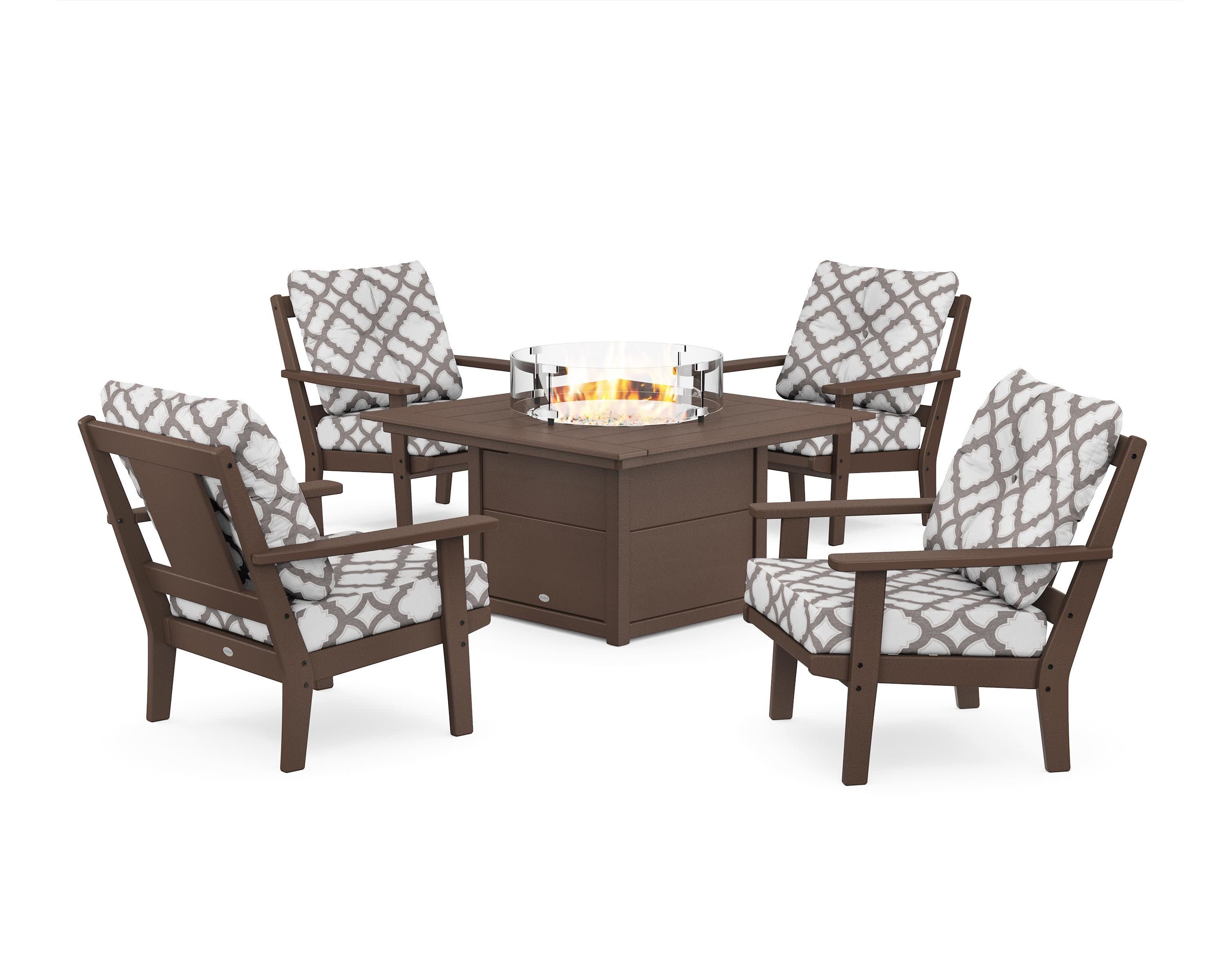 Prairie 5-Piece Deep Seating Set with Fire Pit Table - Image 15