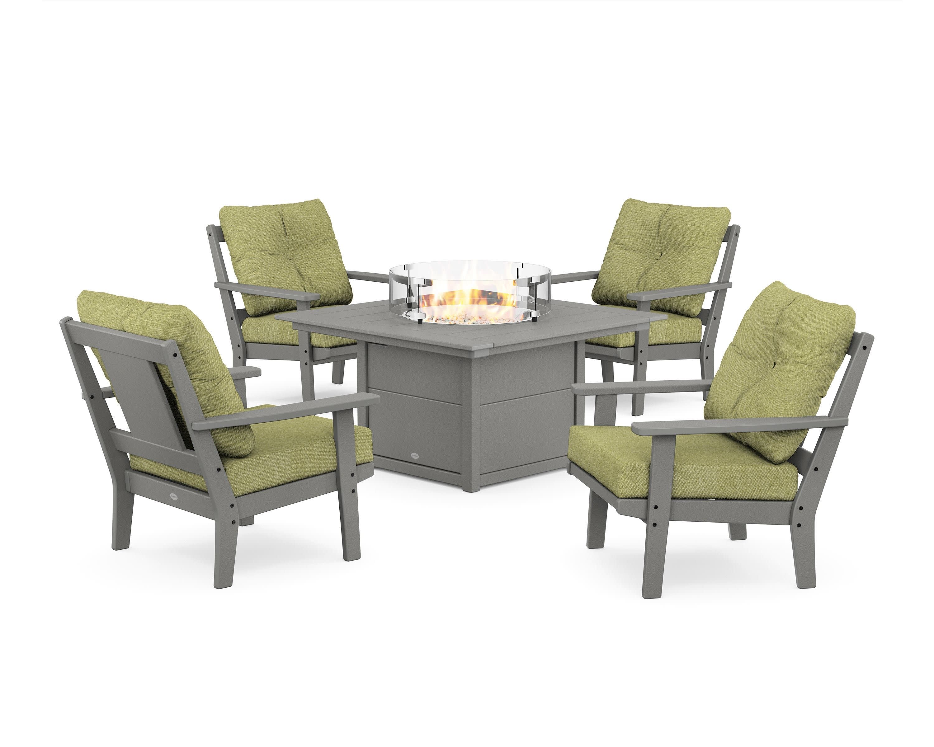 Prairie 5-Piece Deep Seating Set with Fire Pit Table - Image 167