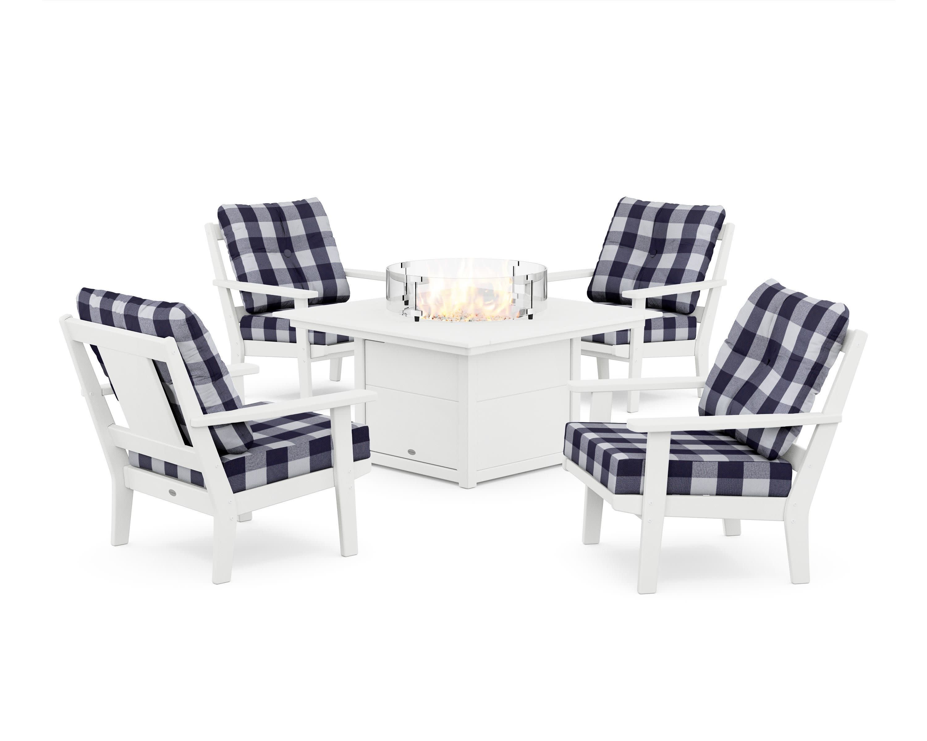 Prairie 5-Piece Deep Seating Set with Fire Pit Table - Image 173