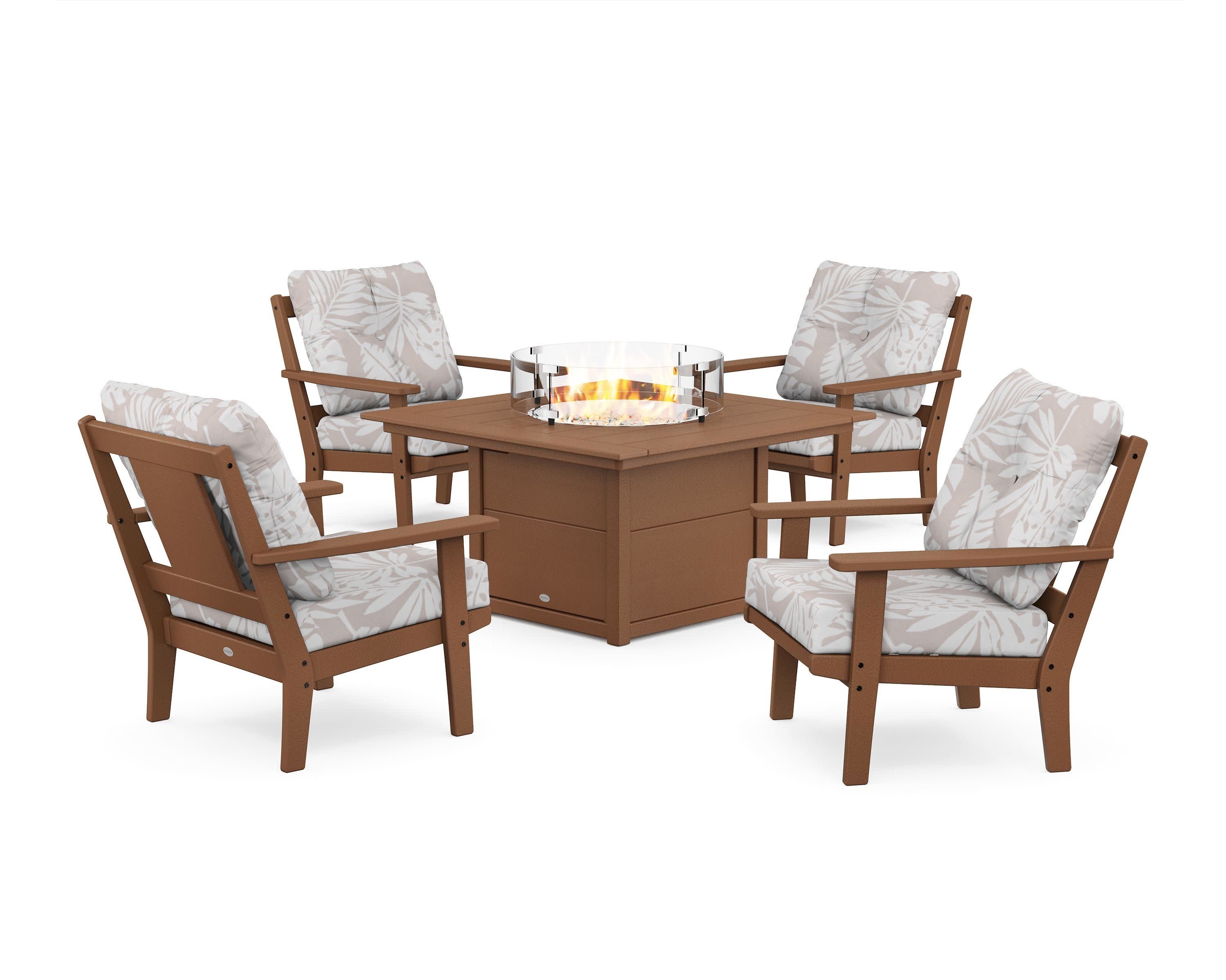 Prairie 5-Piece Deep Seating Set with Fire Pit Table - Image 39