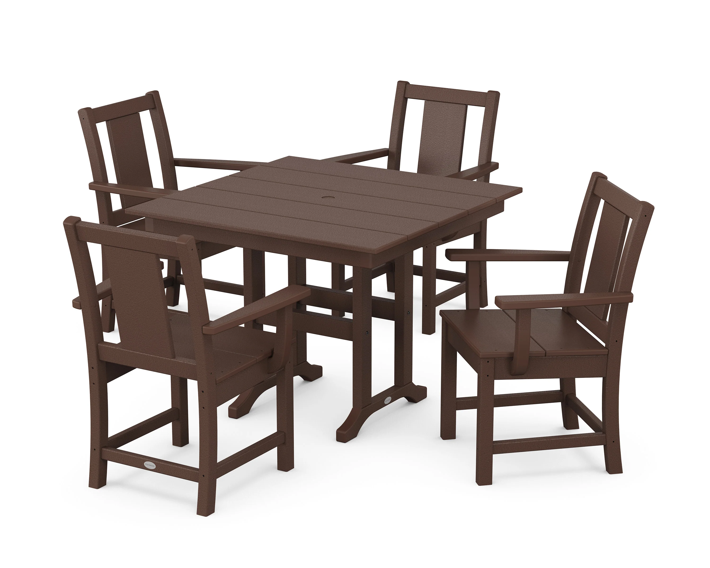 Prairie 5-Piece Farmhouse Dining Set - Image 6