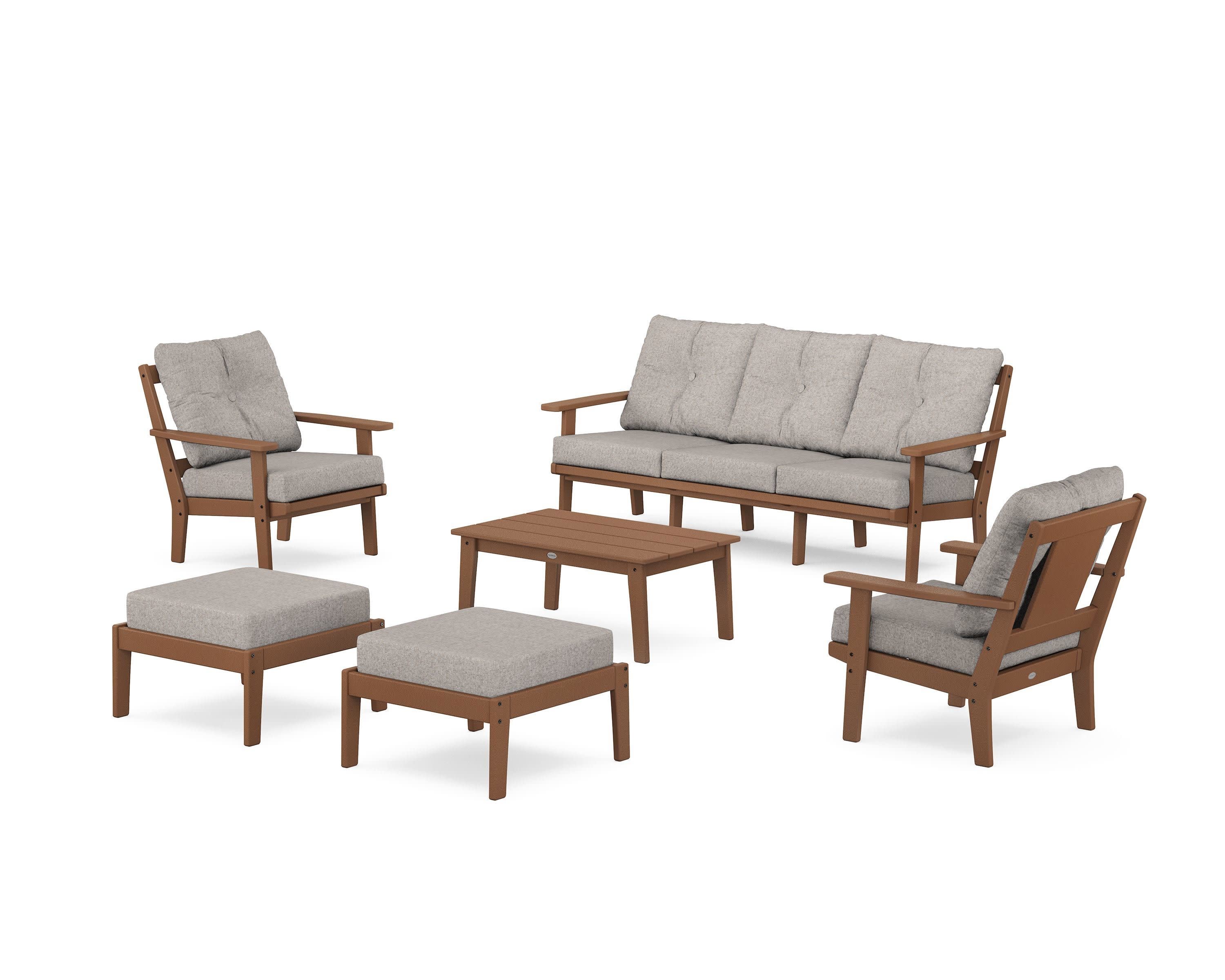 Prairie 6-Piece Lounge Sofa Set - Image 11