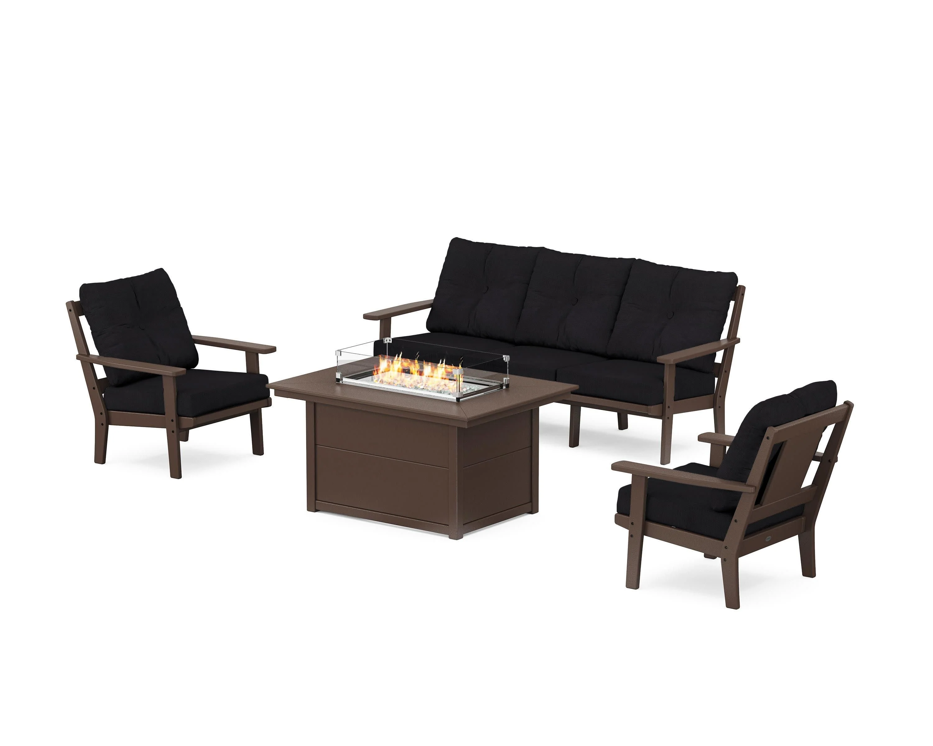 Prairie Deep Seating Fire Pit Table Set - Image 3