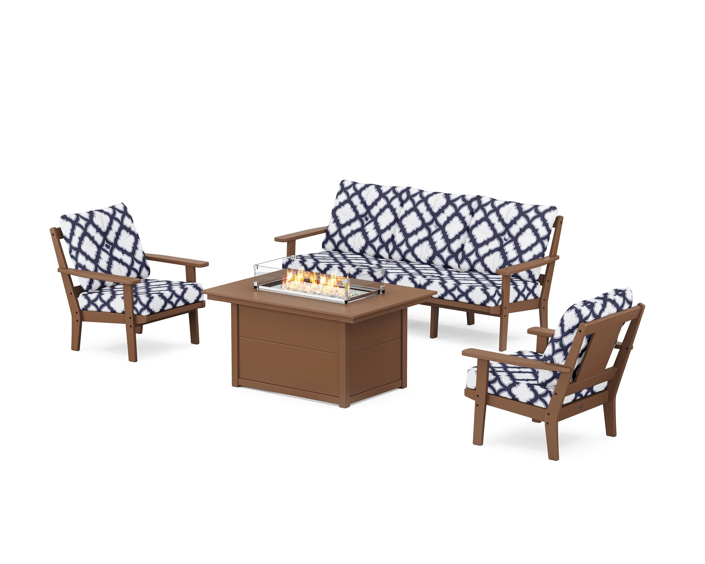 Prairie Deep Seating Fire Pit Table Set - Image 80