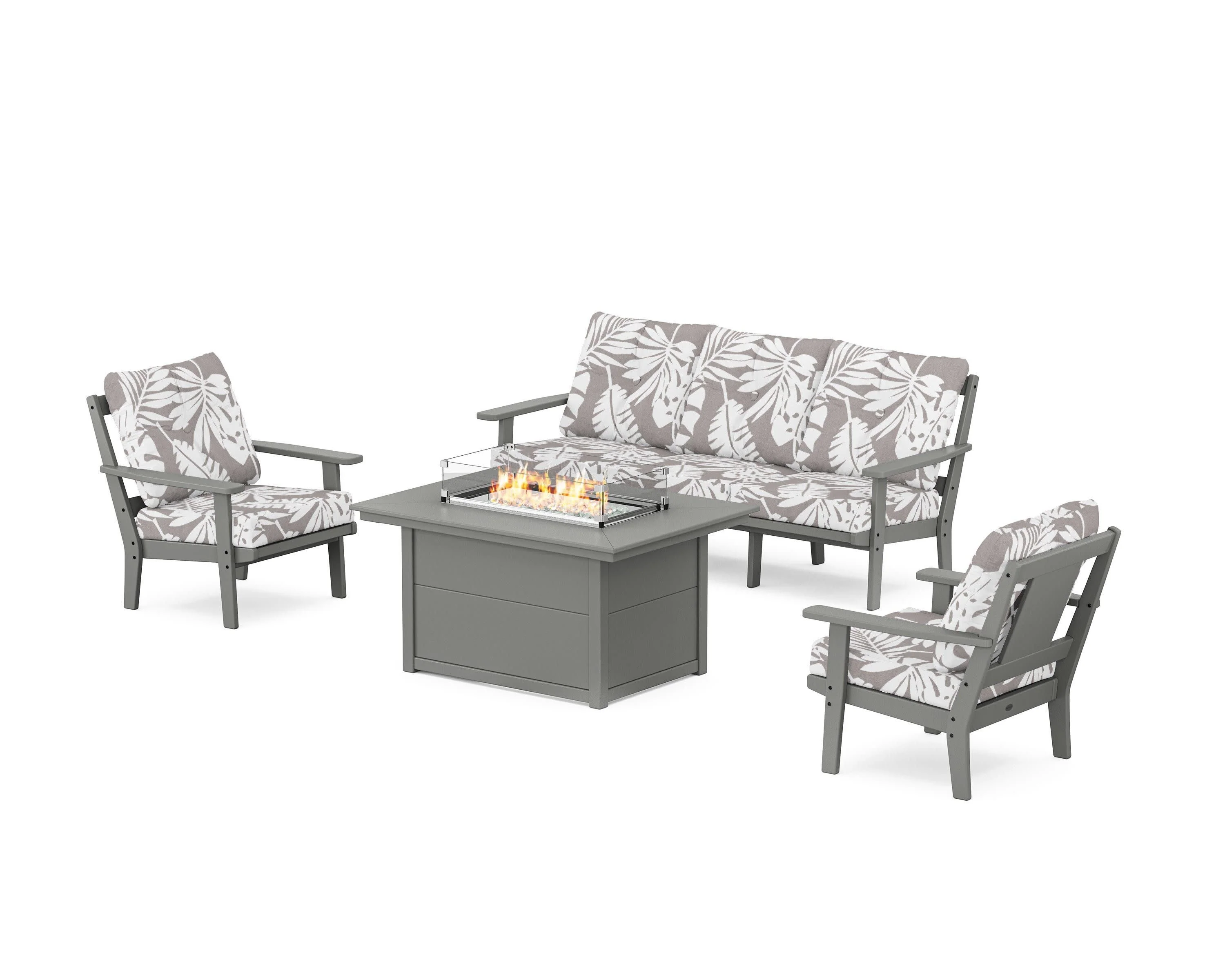 Prairie Deep Seating Fire Pit Table Set - Image 84