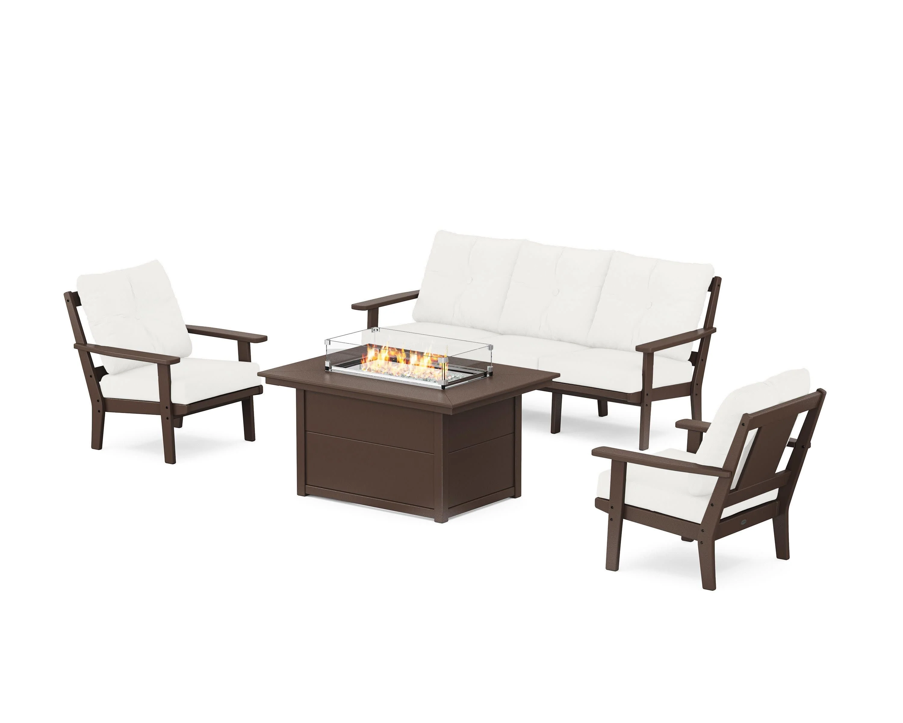 Prairie Deep Seating Fire Pit Table Set - Image 90