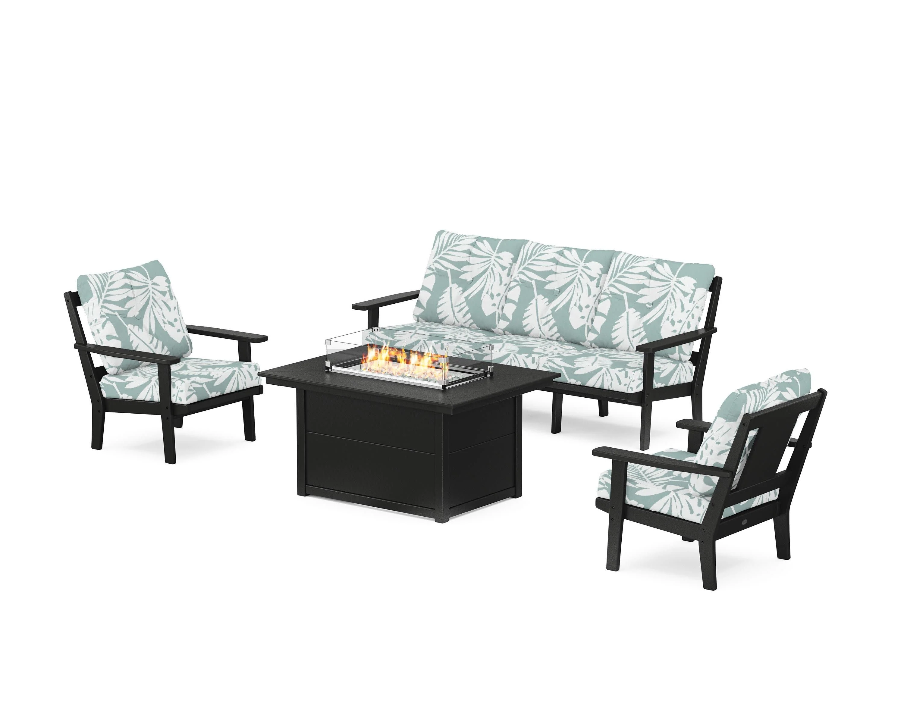 Prairie Deep Seating Fire Pit Table Set - Image 96