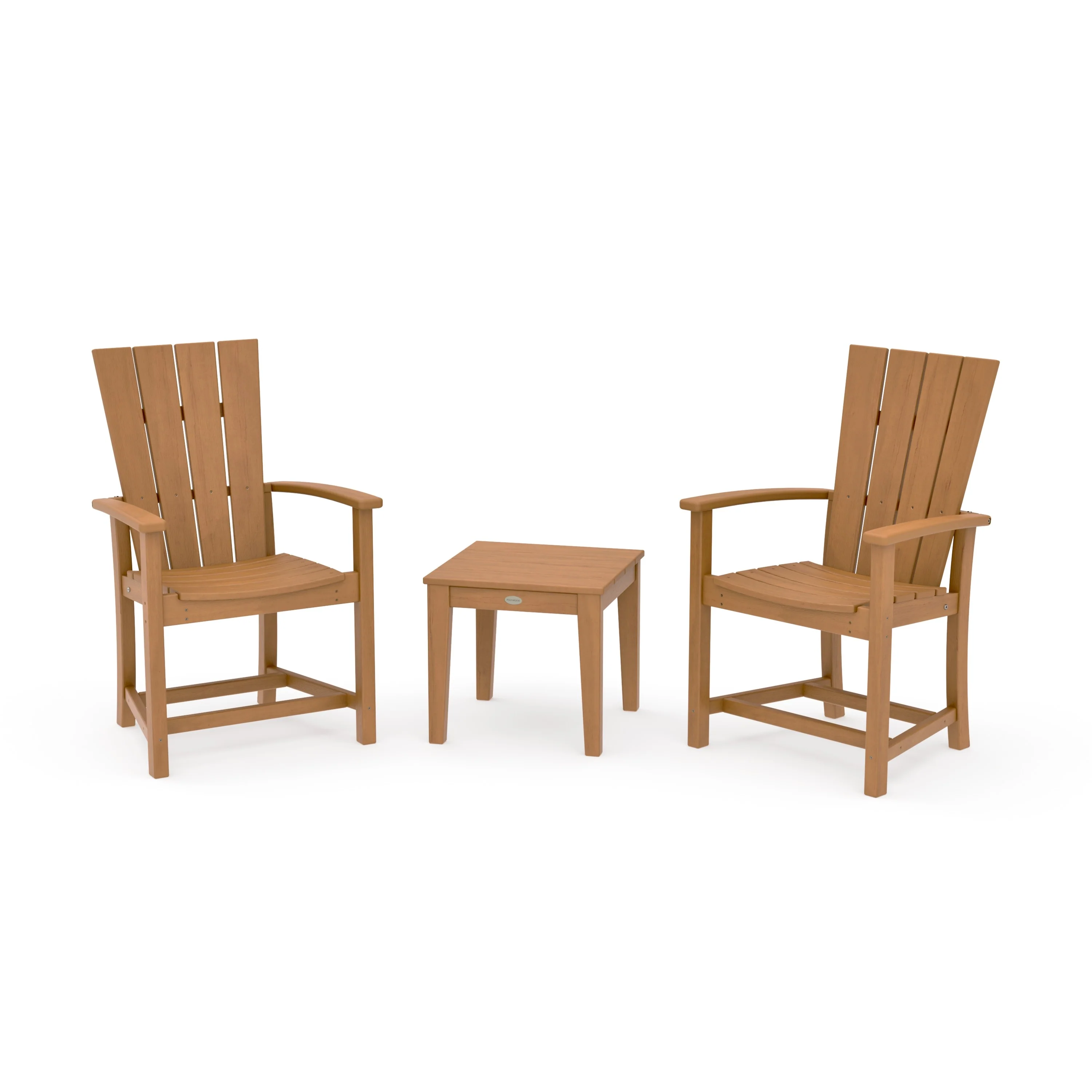 Quattro 3-Piece Upright Adirondack Chair Set - Image 17