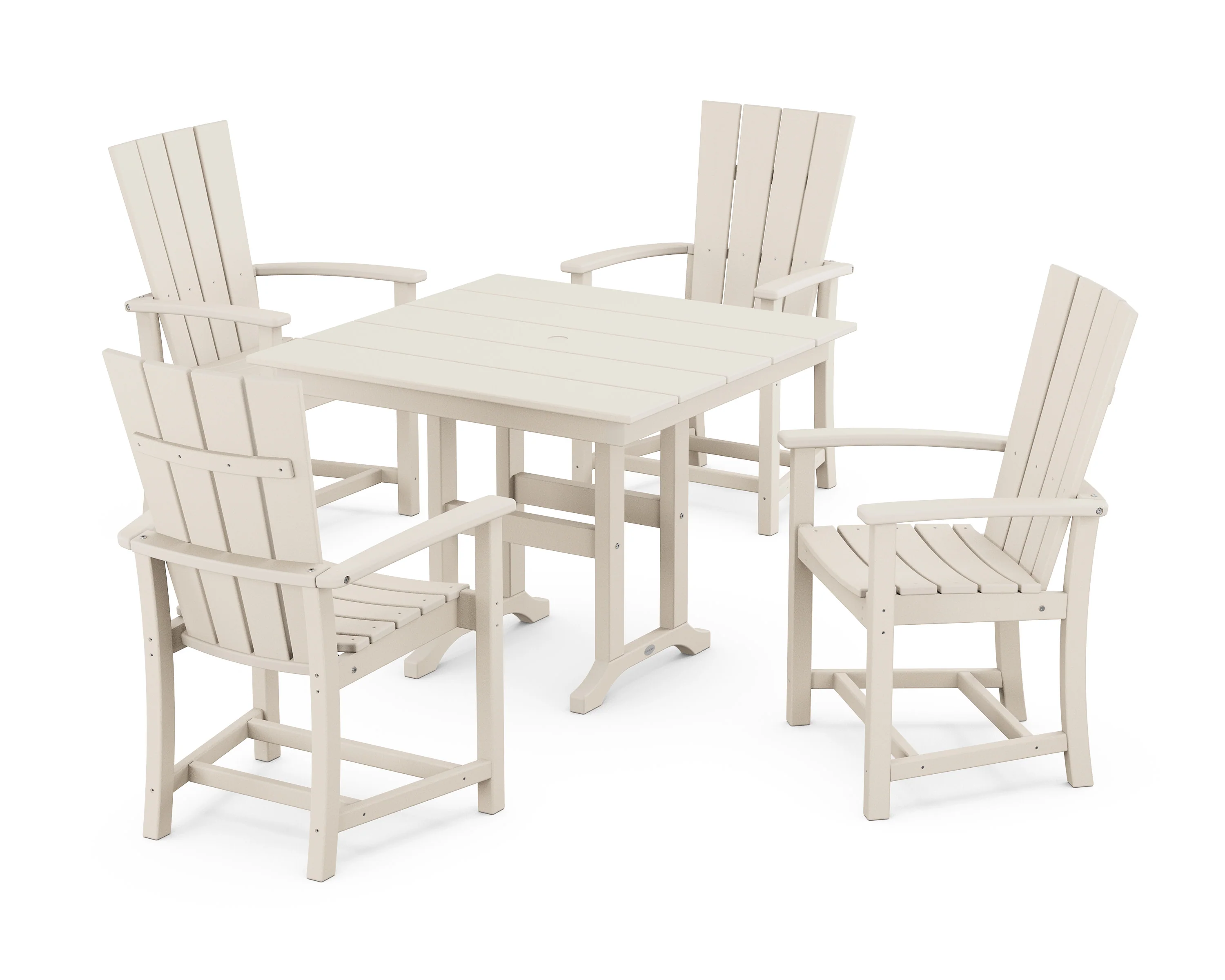Quattro 5-Piece Farmhouse Dining Set - Image 10