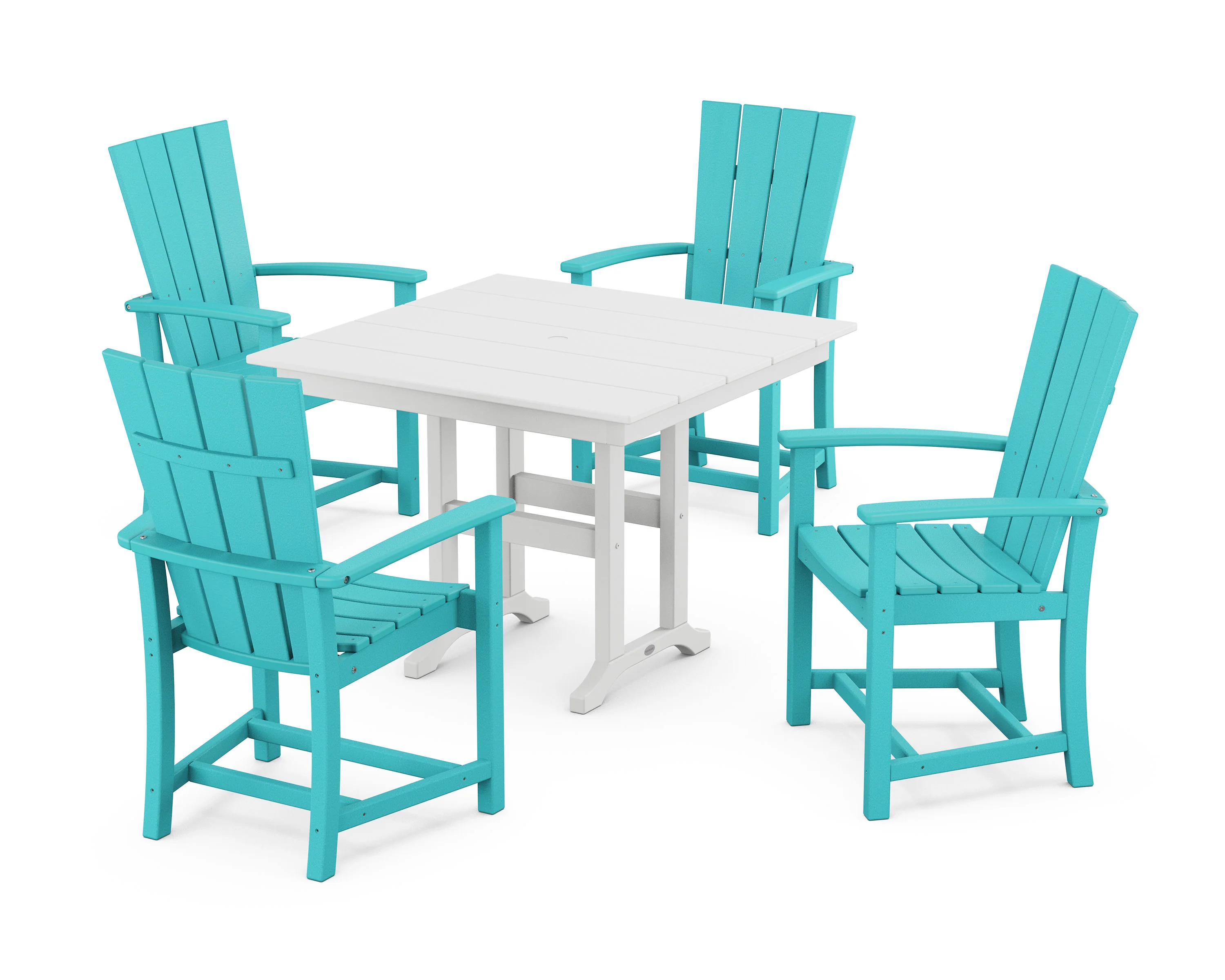 Quattro 5-Piece Farmhouse Dining Set - Image 12