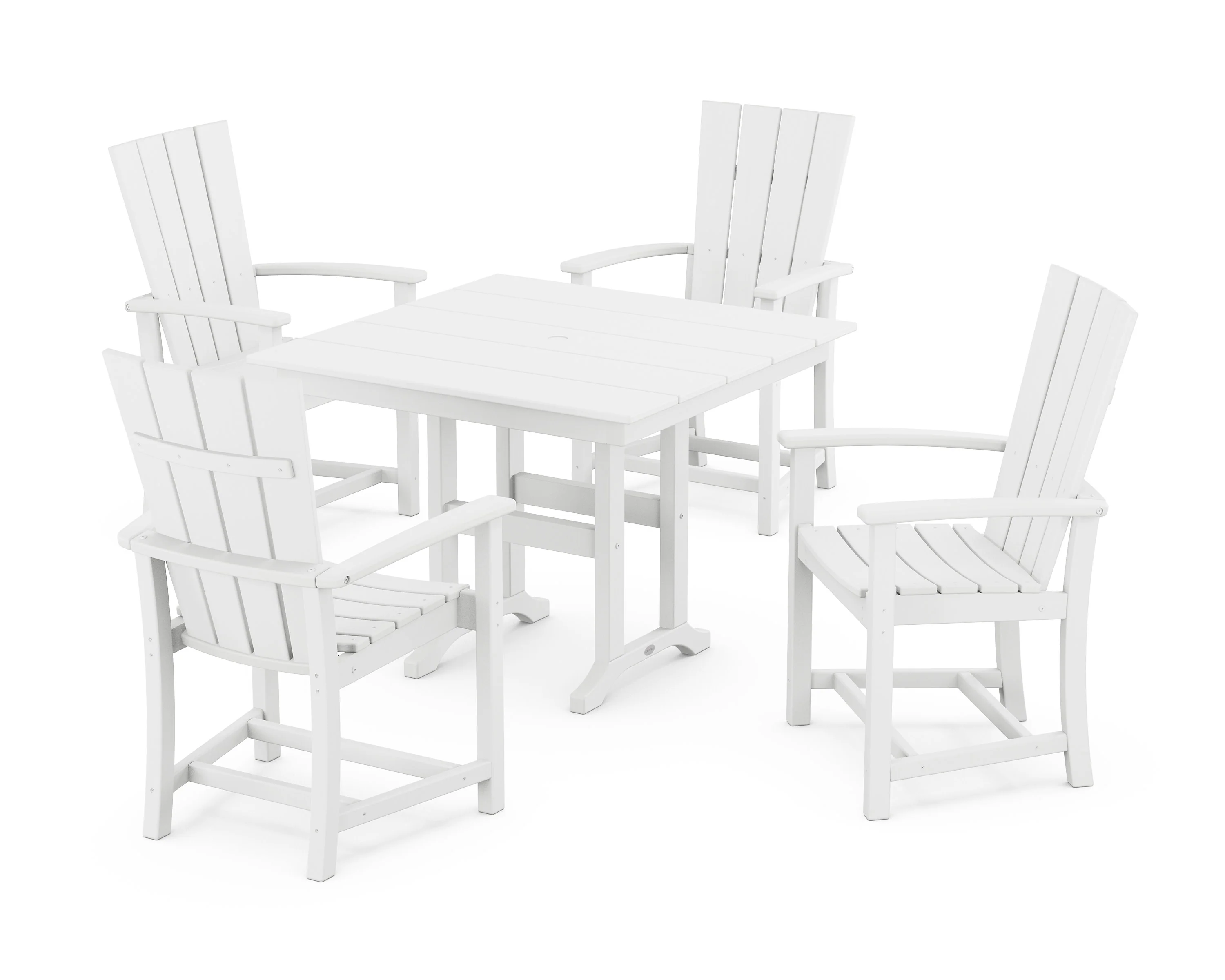 Quattro 5-Piece Farmhouse Dining Set - Image 13