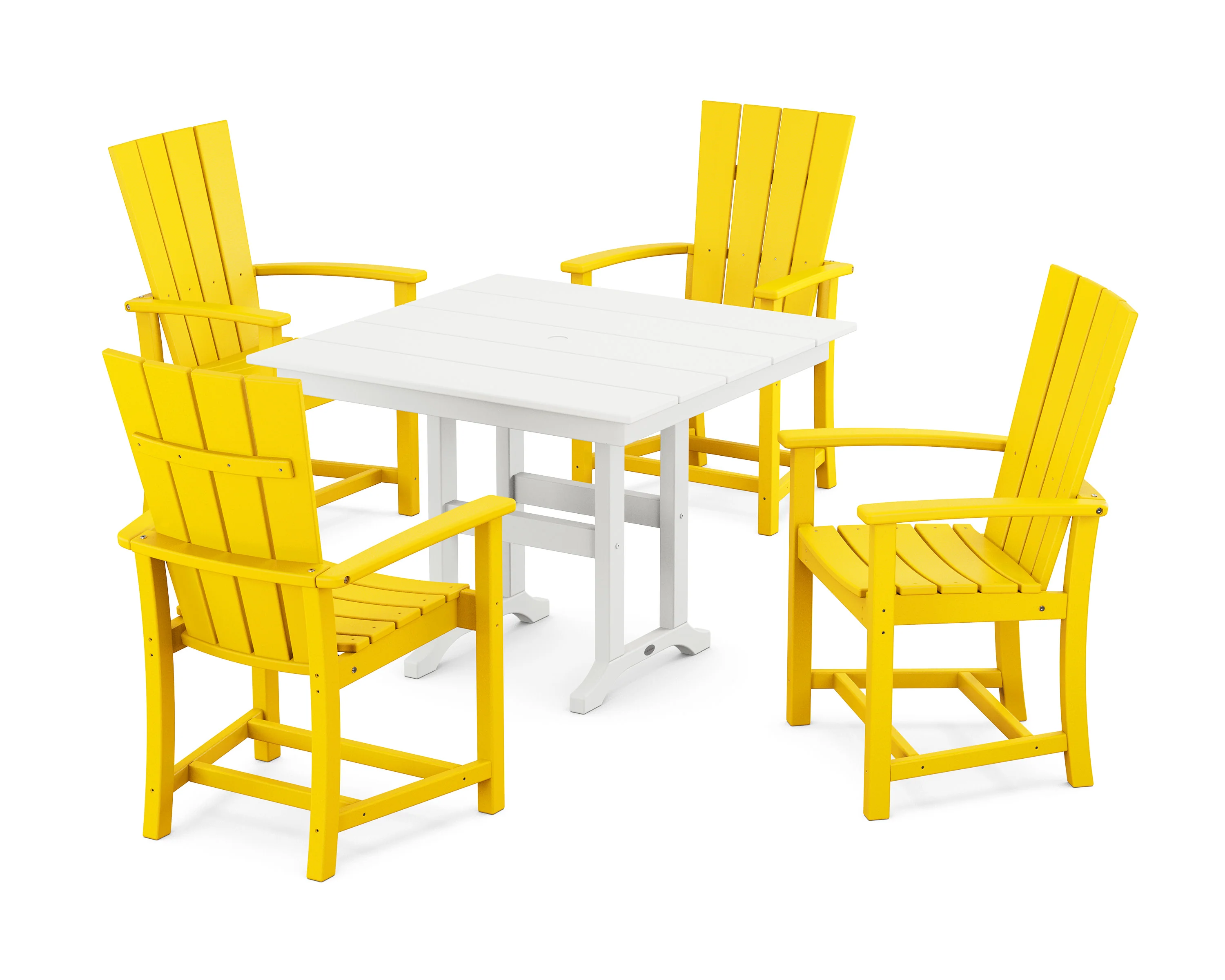Quattro 5-Piece Farmhouse Dining Set - Image 14