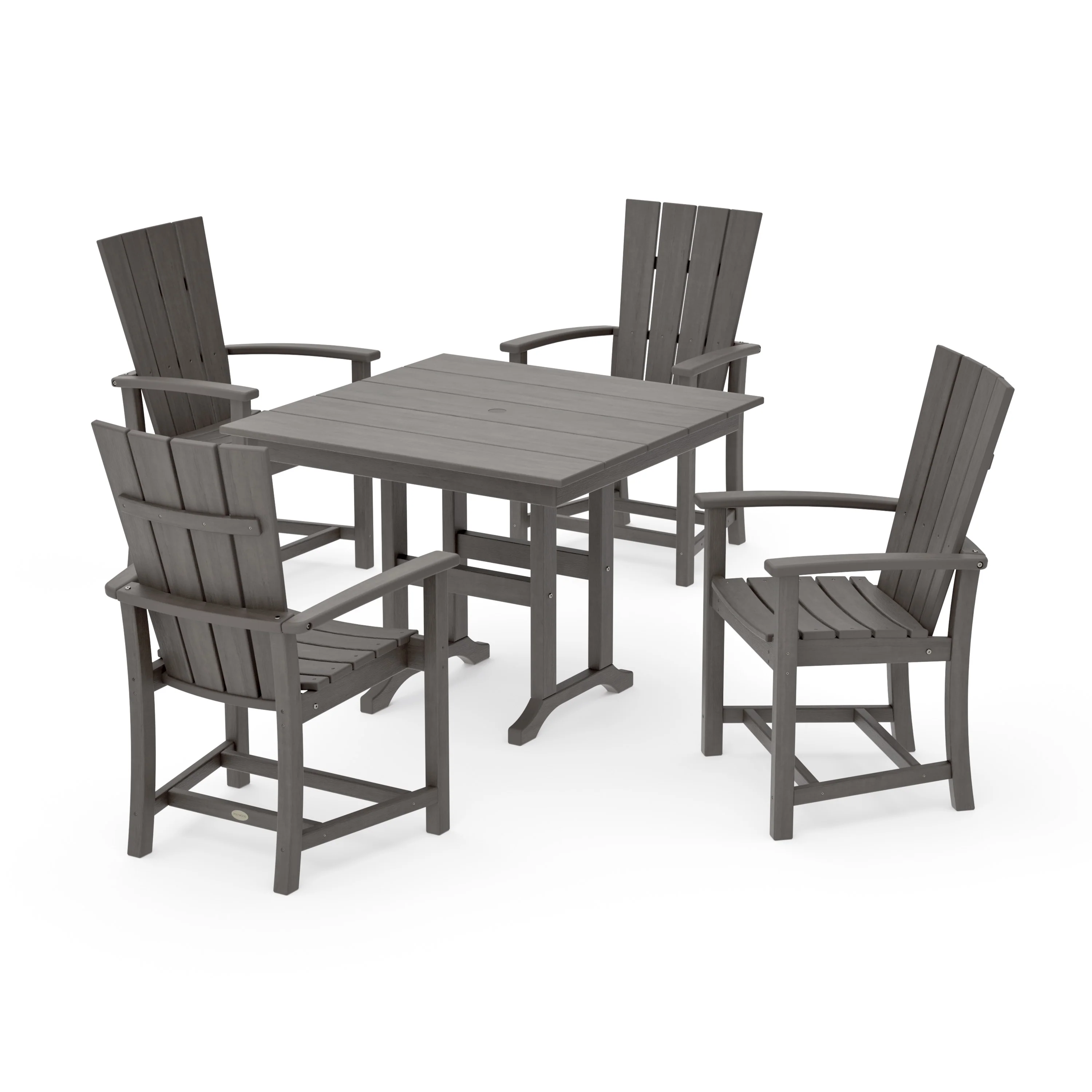 Quattro 5-Piece Farmhouse Dining Set - Image 16