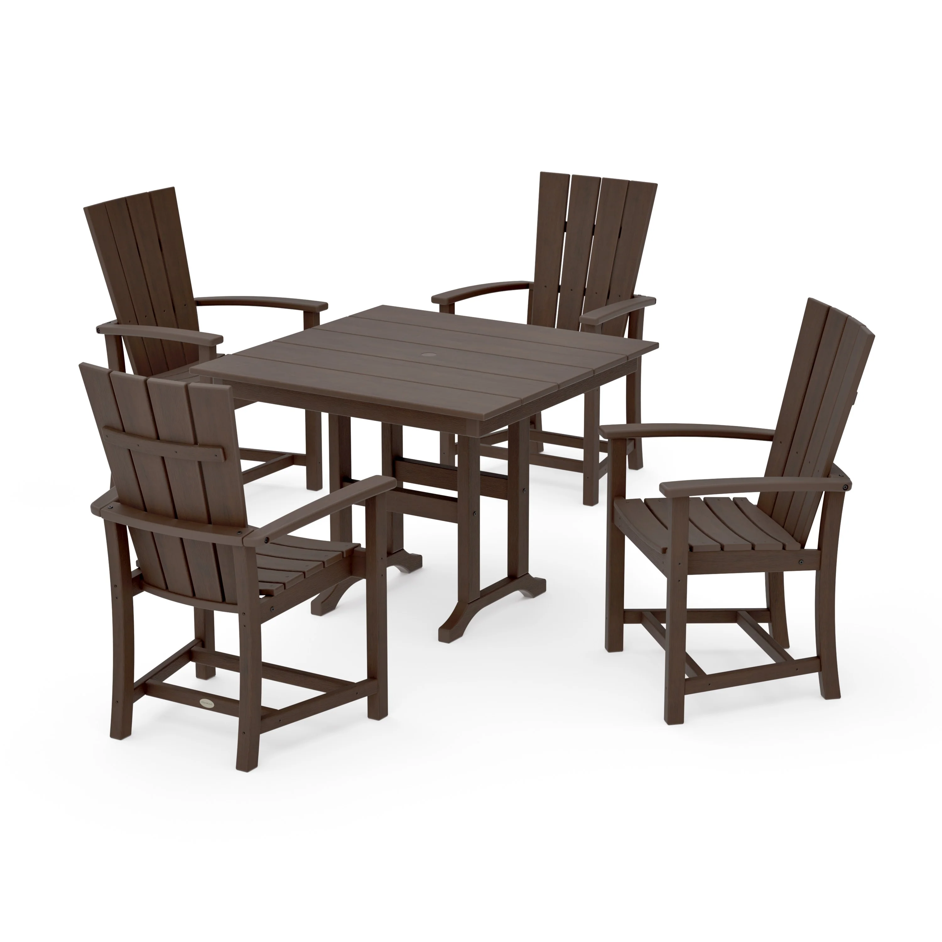 Quattro 5-Piece Farmhouse Dining Set - Image 17