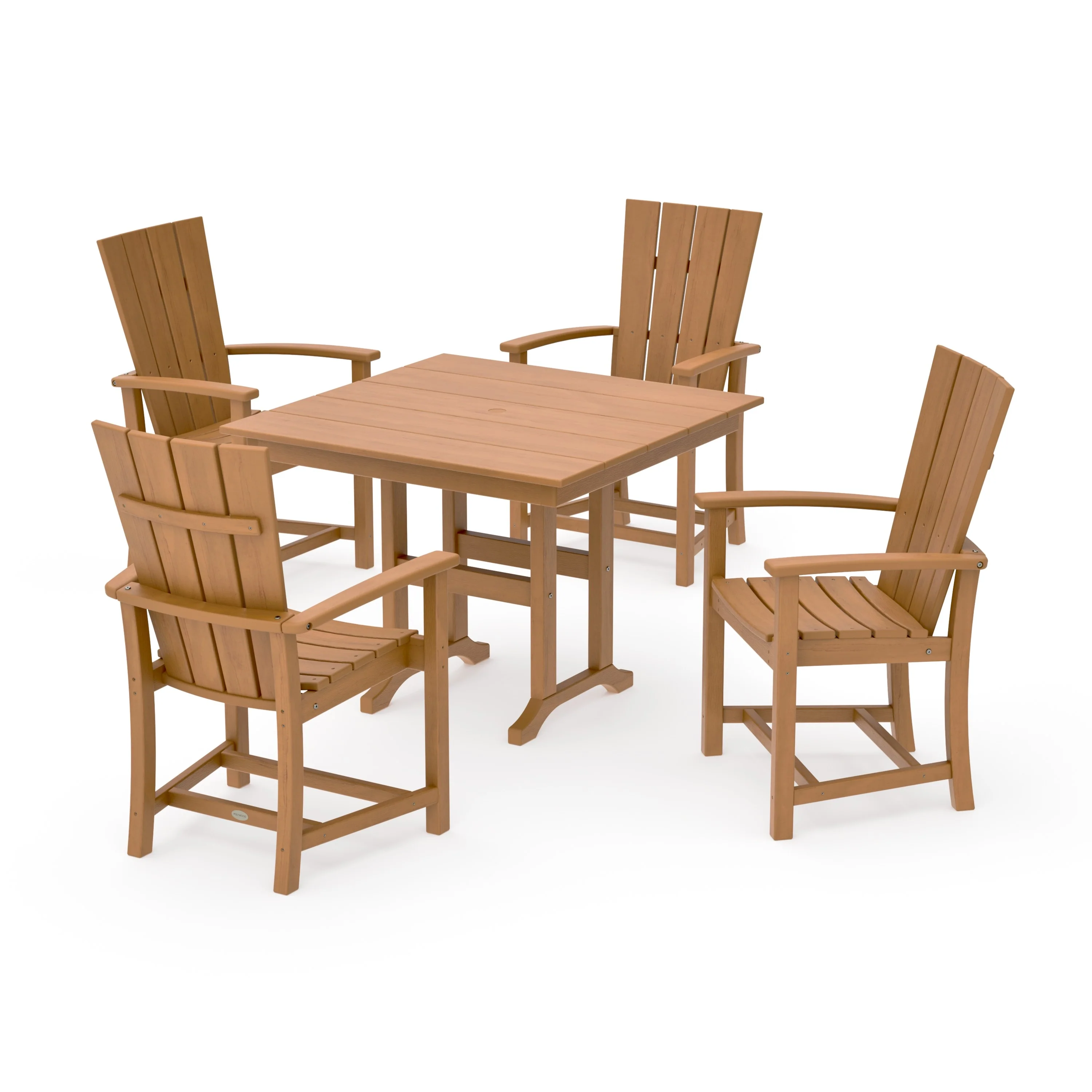 Quattro 5-Piece Farmhouse Dining Set - Image 18