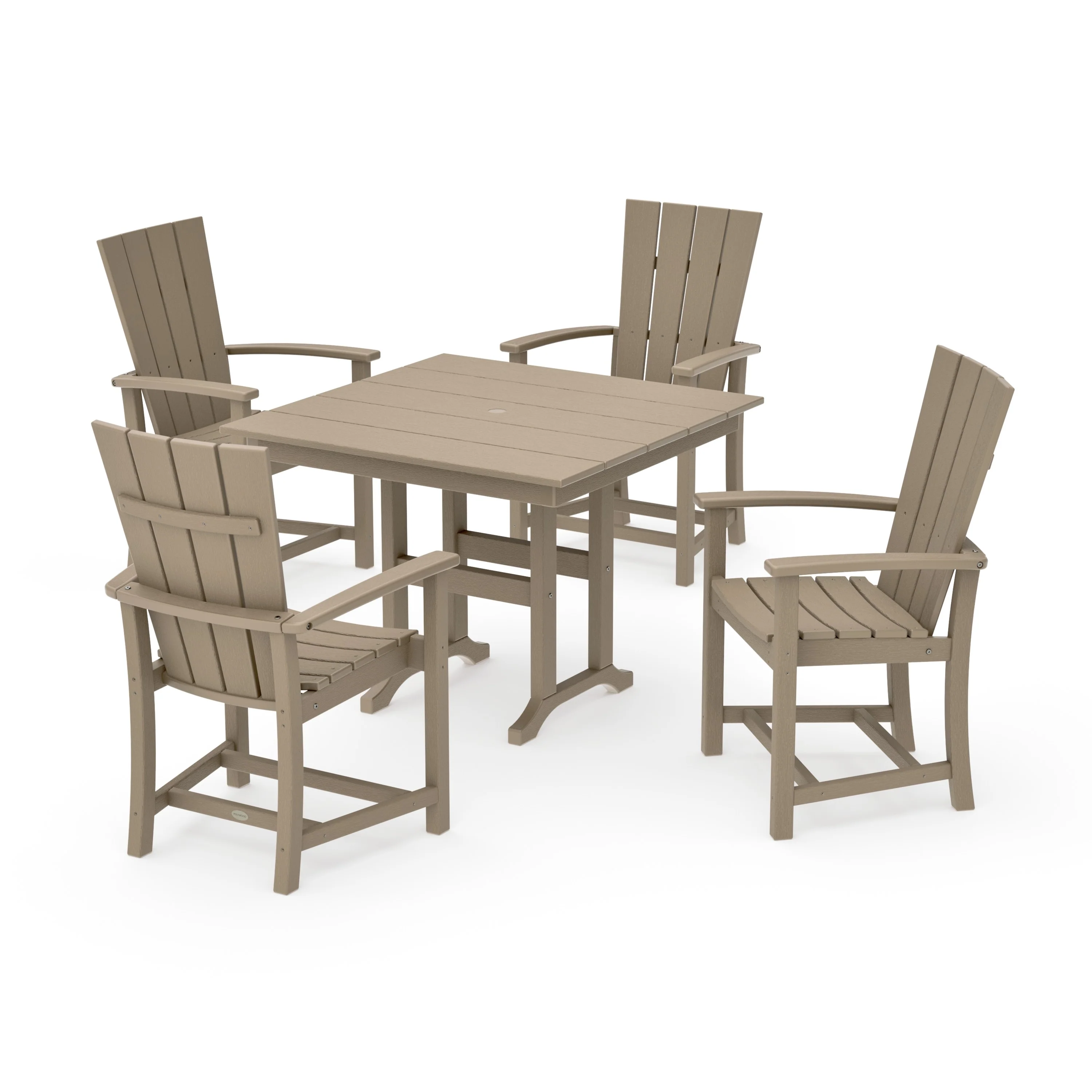 Quattro 5-Piece Farmhouse Dining Set - Image 20