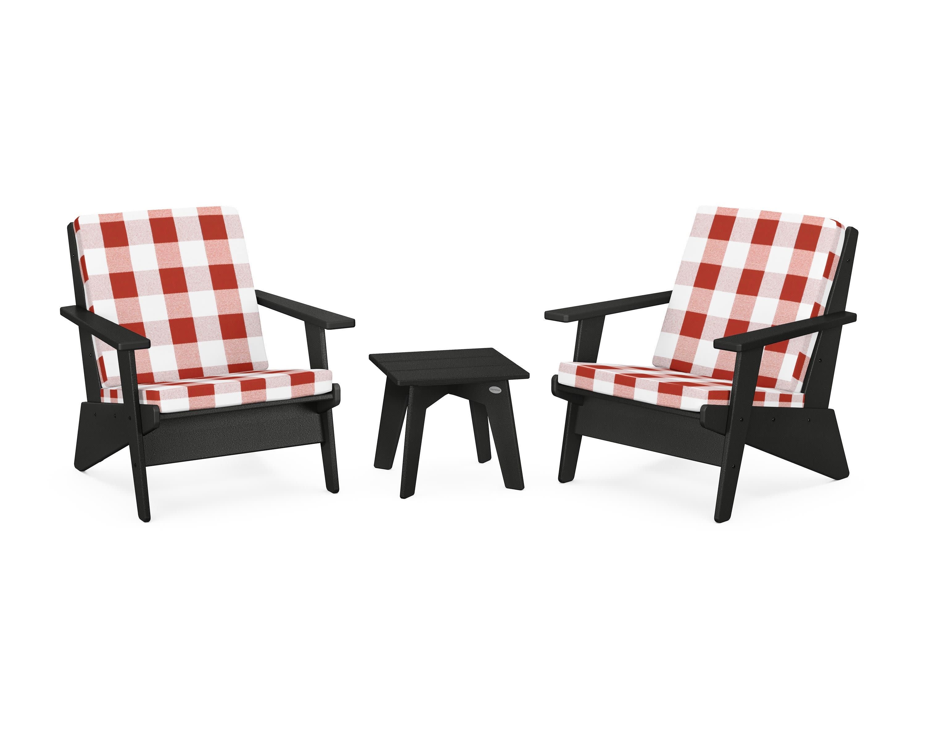 Riviera Modern Lounge 3-Piece Set - Image 82