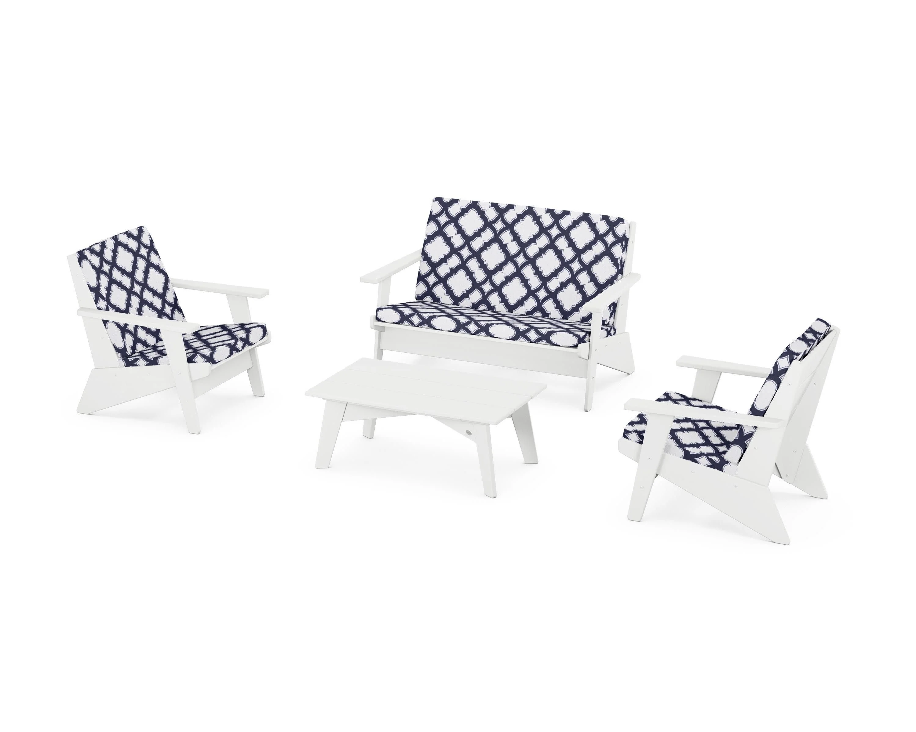 Riviera Modern Lounge 4-Piece Set - Image 116