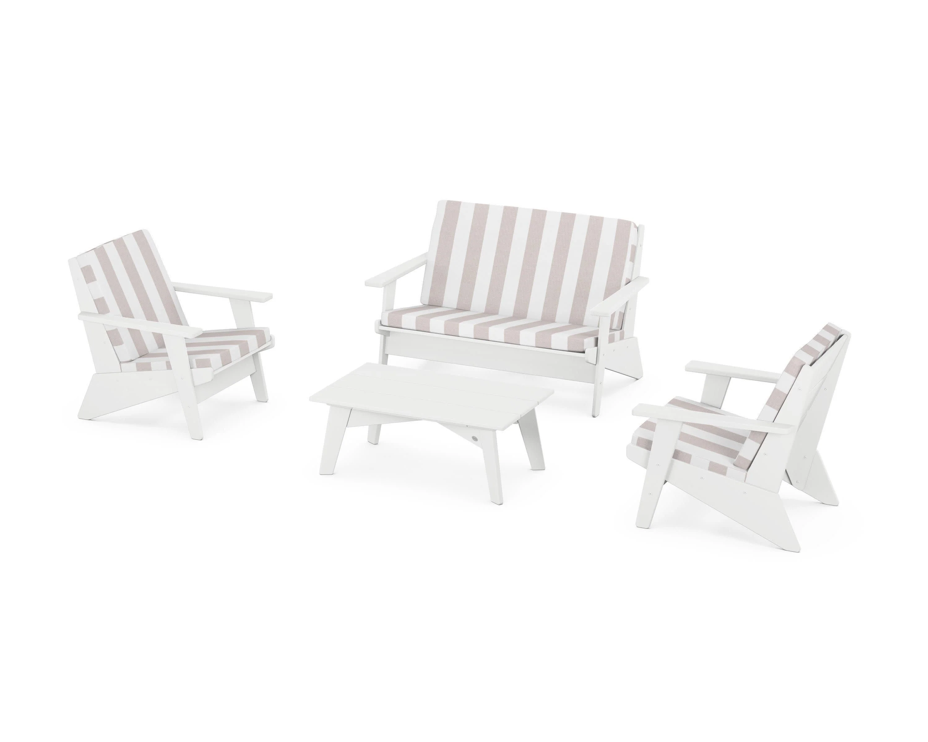 Riviera Modern Lounge 4-Piece Set - Image 123