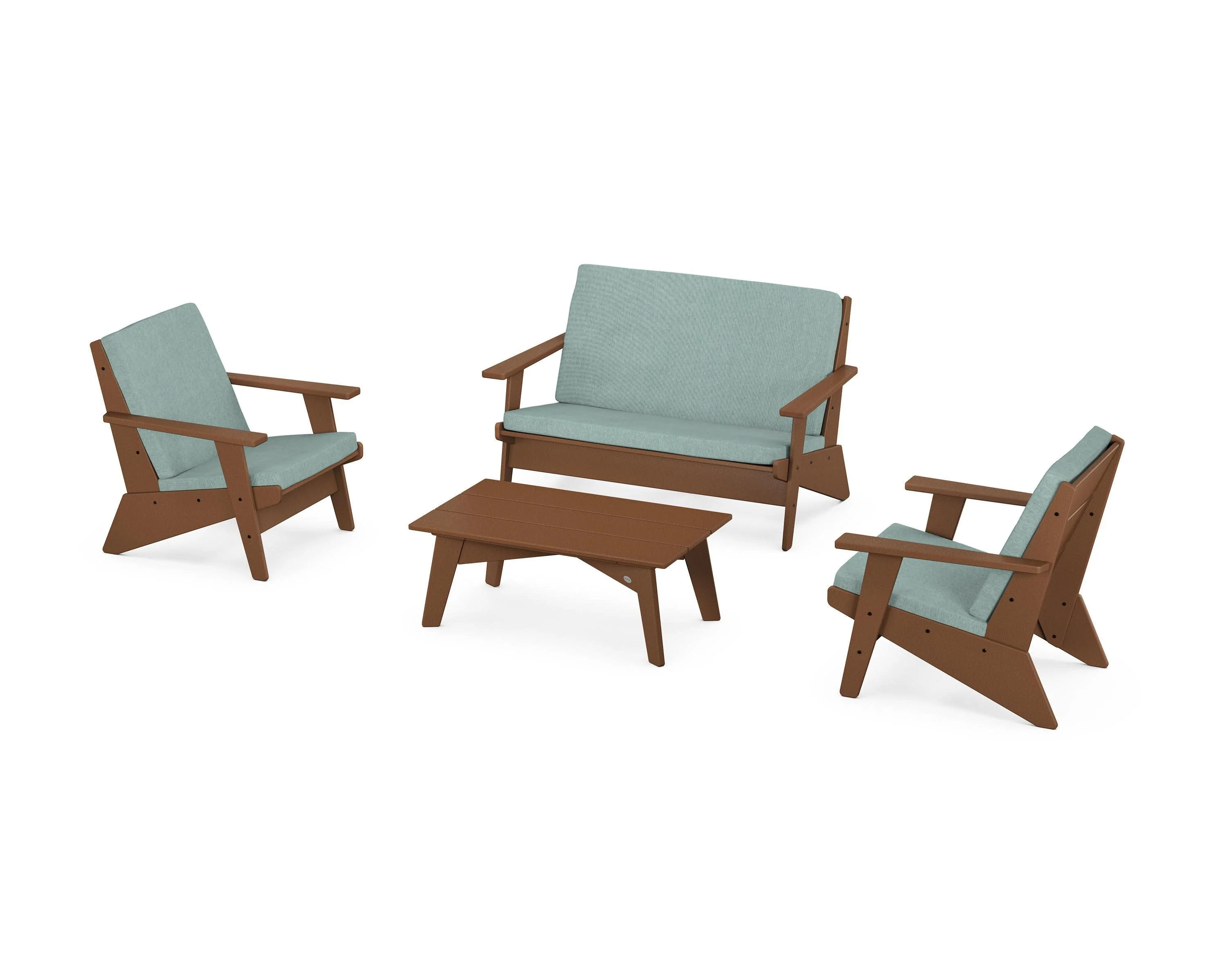 Riviera Modern Lounge 4-Piece Set - Image 134