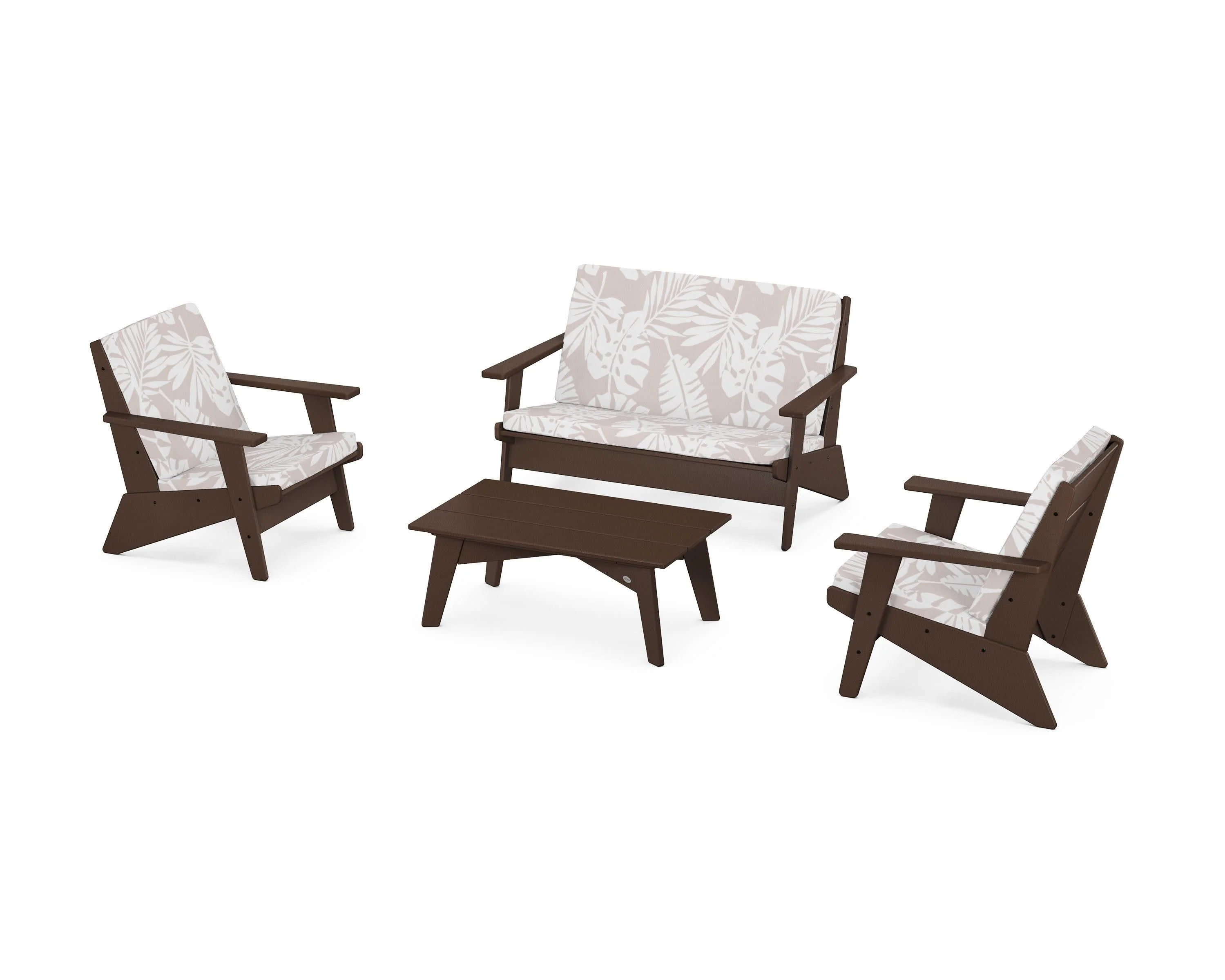 Riviera Modern Lounge 4-Piece Set - Image 15