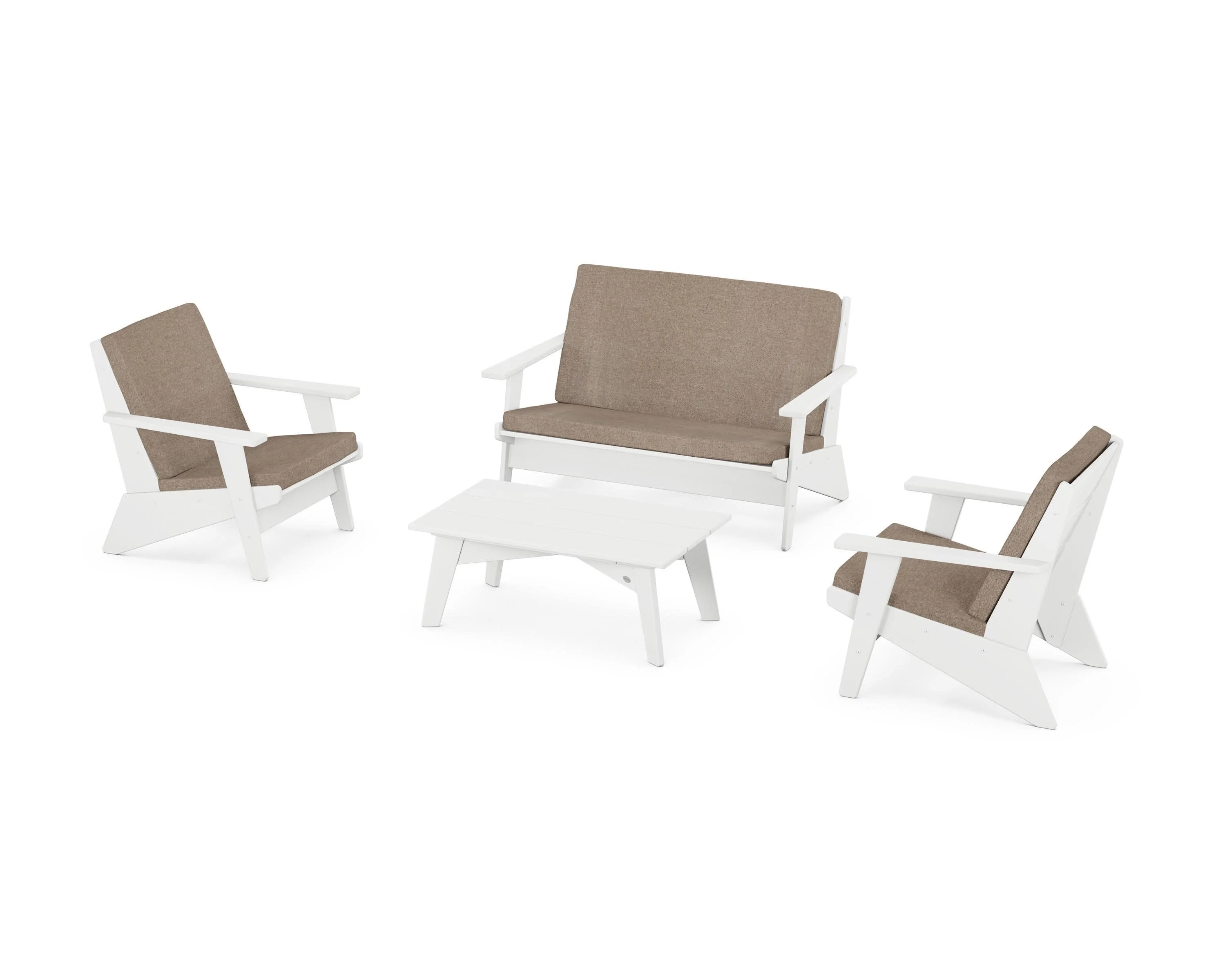 Riviera Modern Lounge 4-Piece Set - Image 159