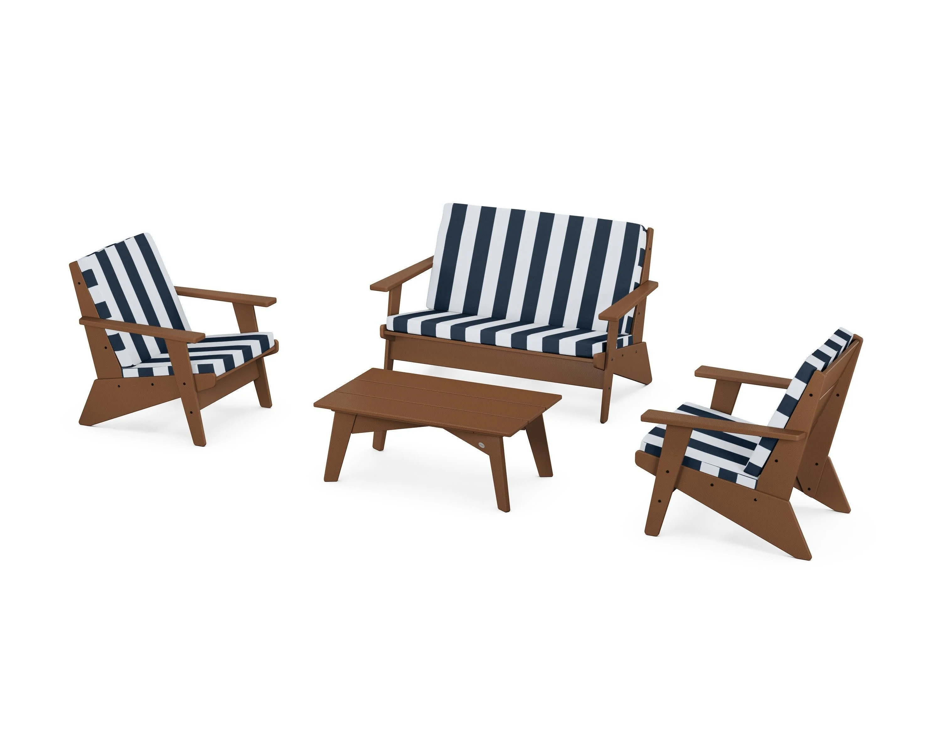 Riviera Modern Lounge 4-Piece Set - Image 39