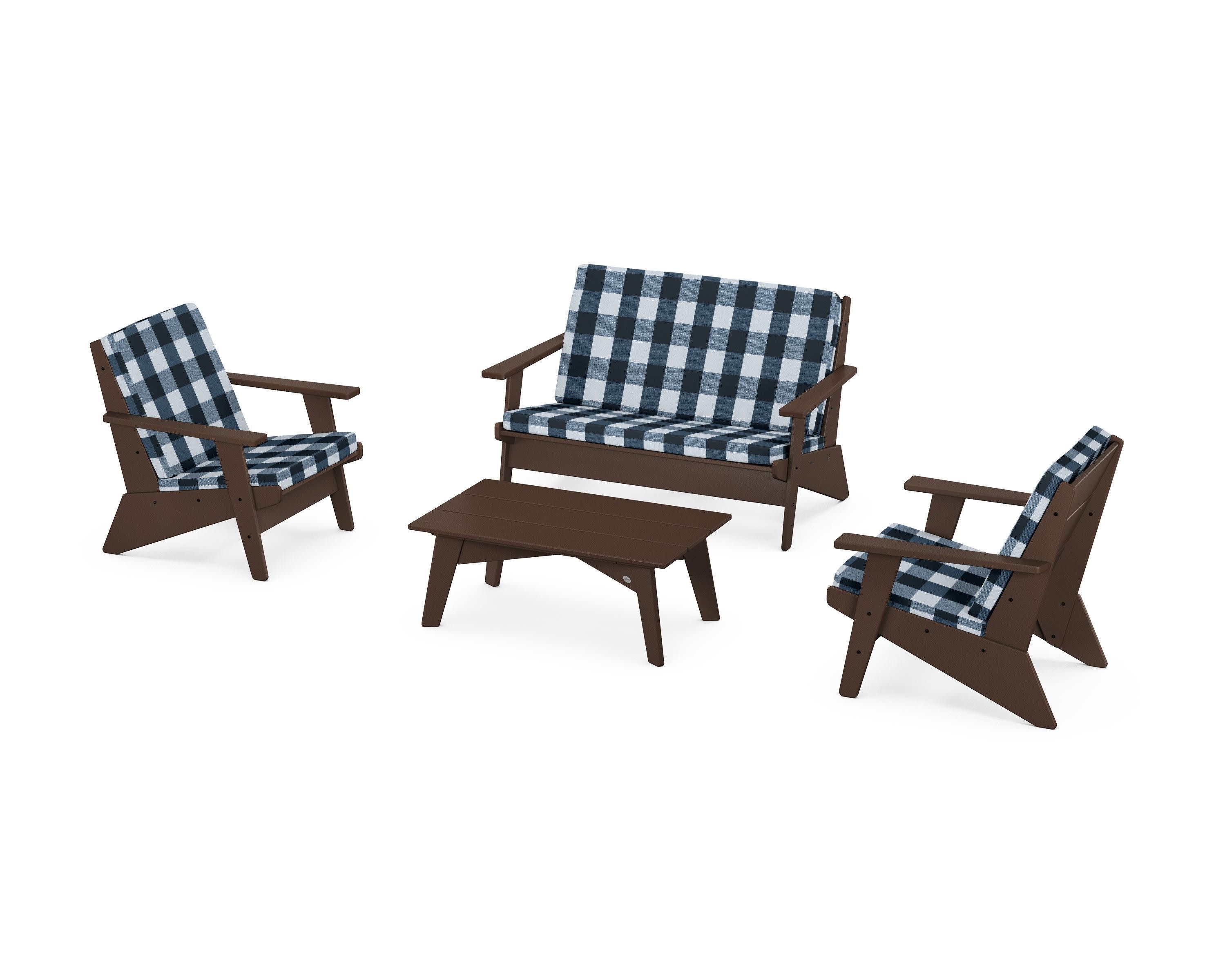 Riviera Modern Lounge 4-Piece Set - Image 50