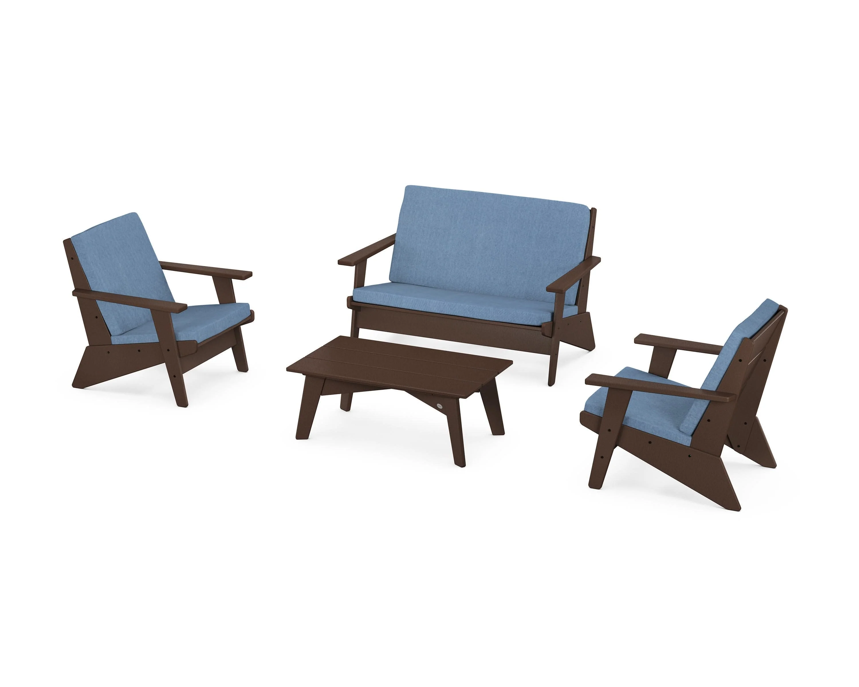 Riviera Modern Lounge 4-Piece Set - Image 62