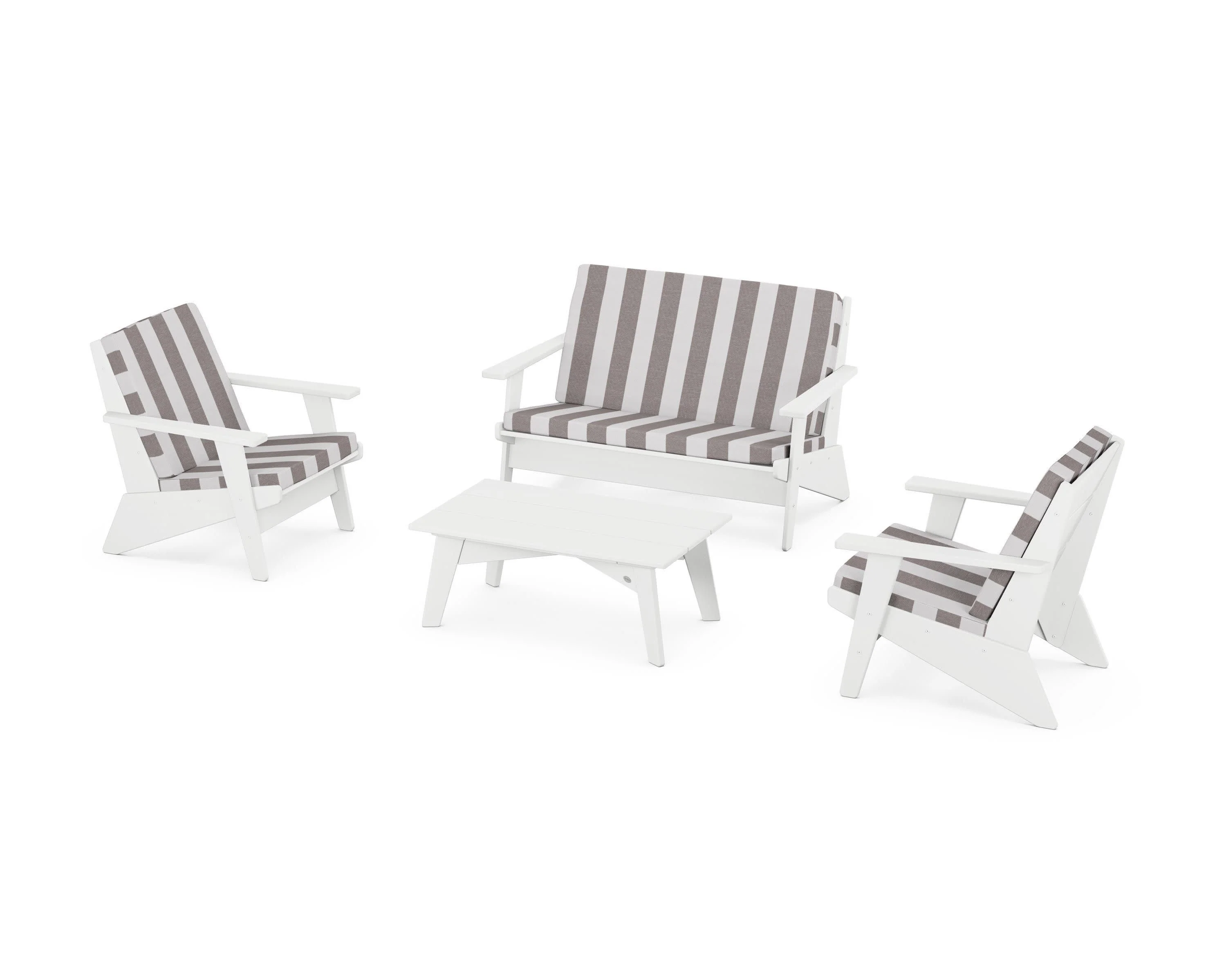 Riviera Modern Lounge 4-Piece Set - Image 69