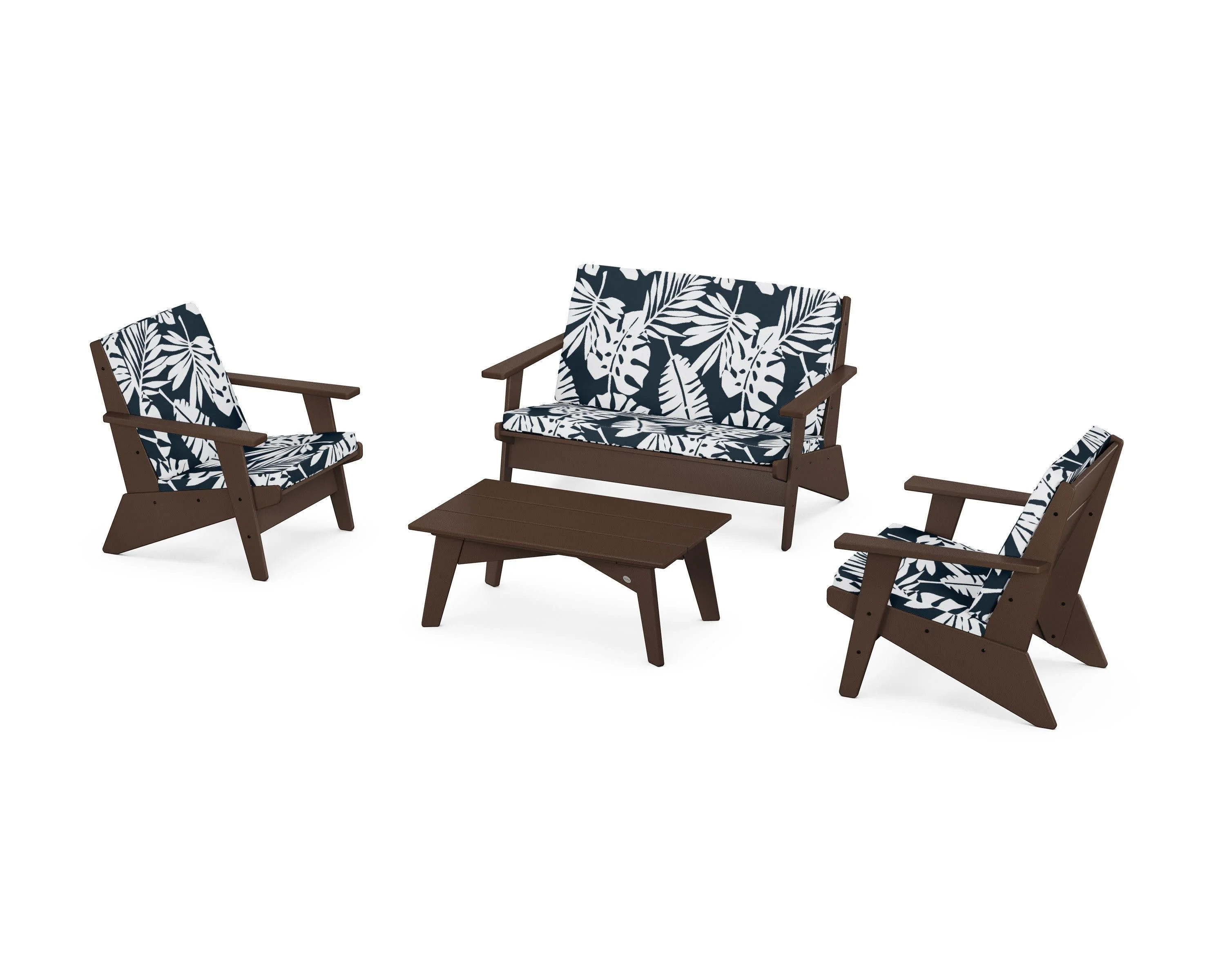 Riviera Modern Lounge 4-Piece Set - Image 86