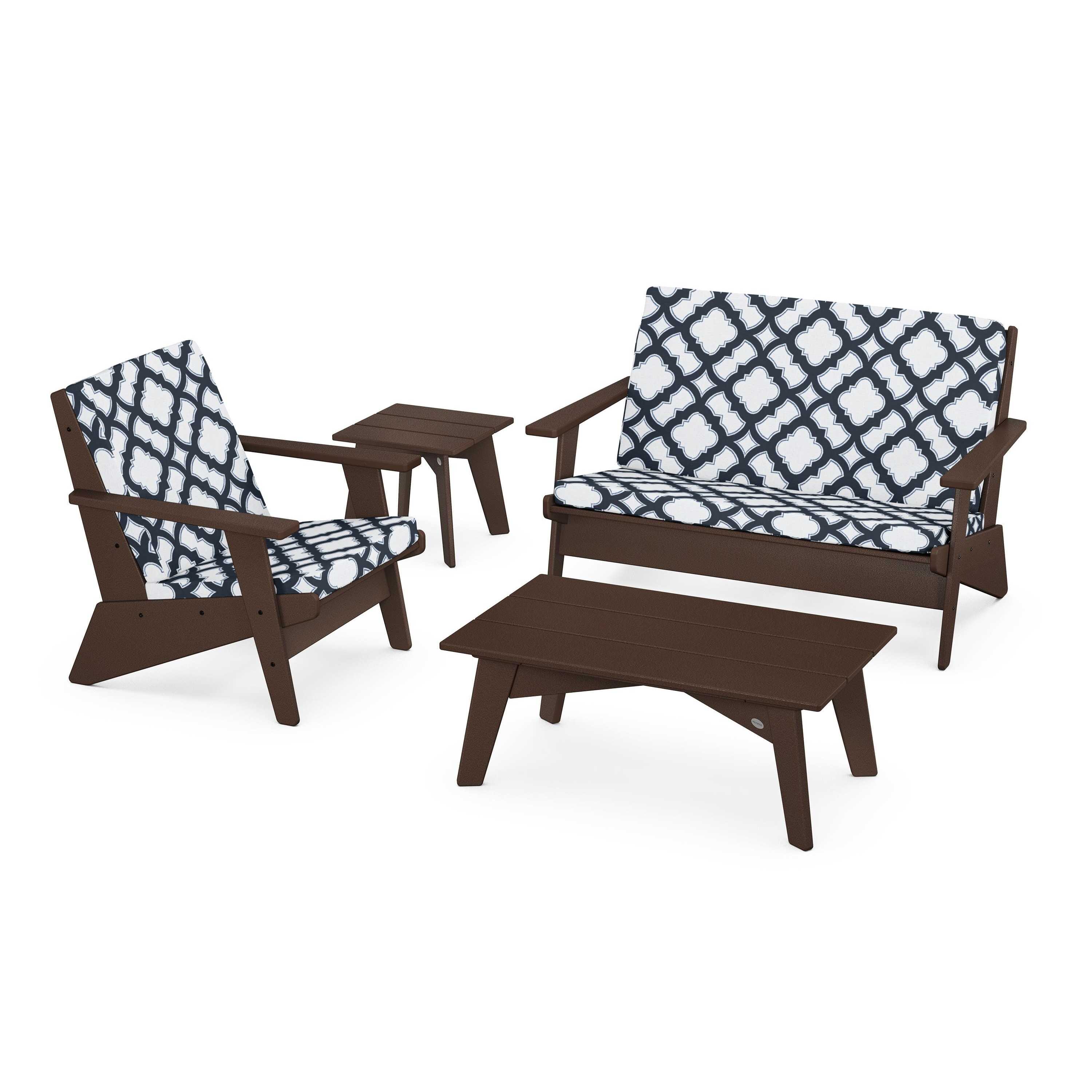 Riviera Modern Lounge 4-Piece Set - Image 112