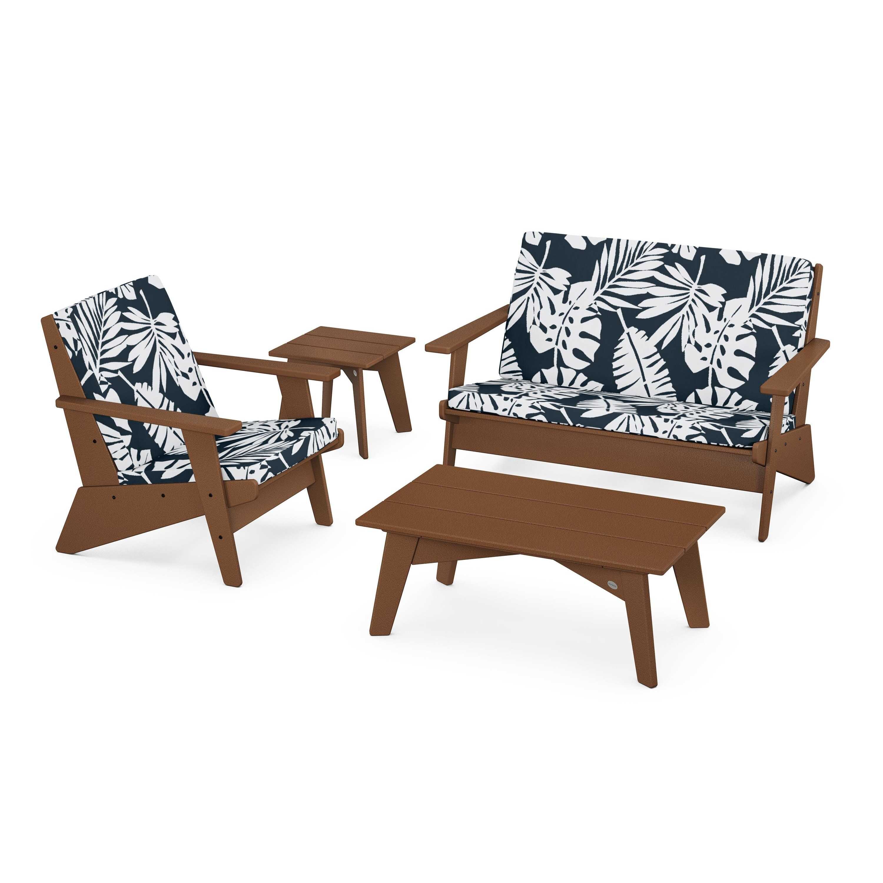 Riviera Modern Lounge 4-Piece Set - Image 121