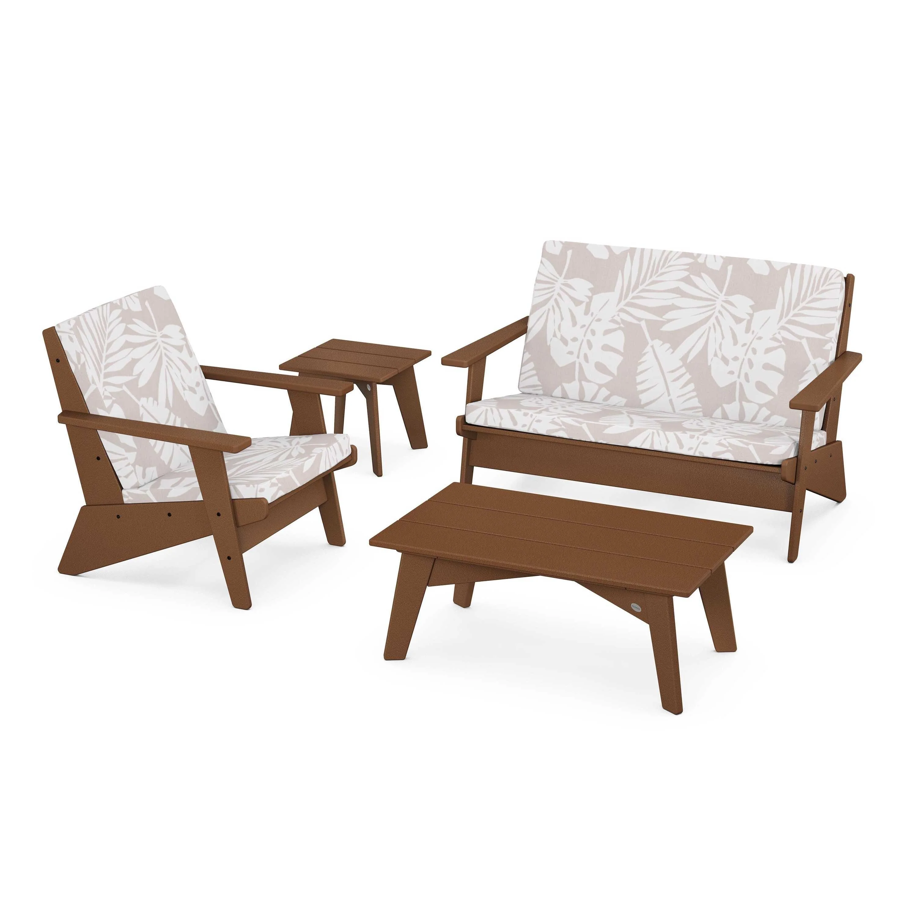 Riviera Modern Lounge 4-Piece Set - Image 122