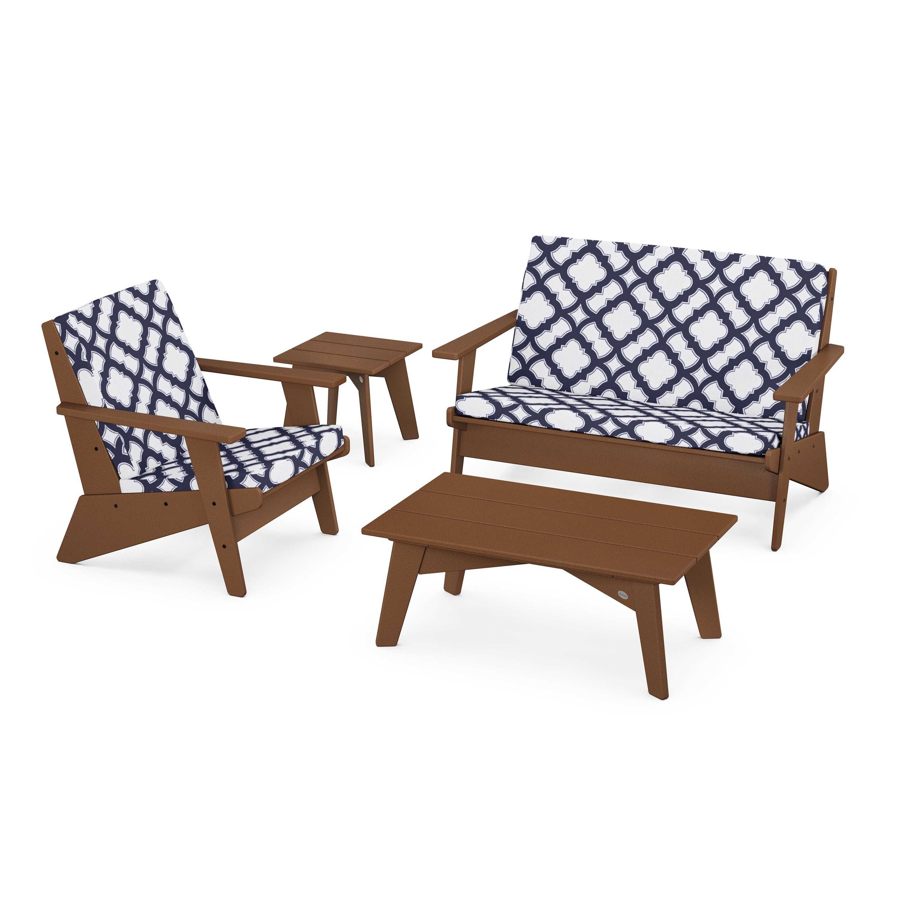 Riviera Modern Lounge 4-Piece Set - Image 146