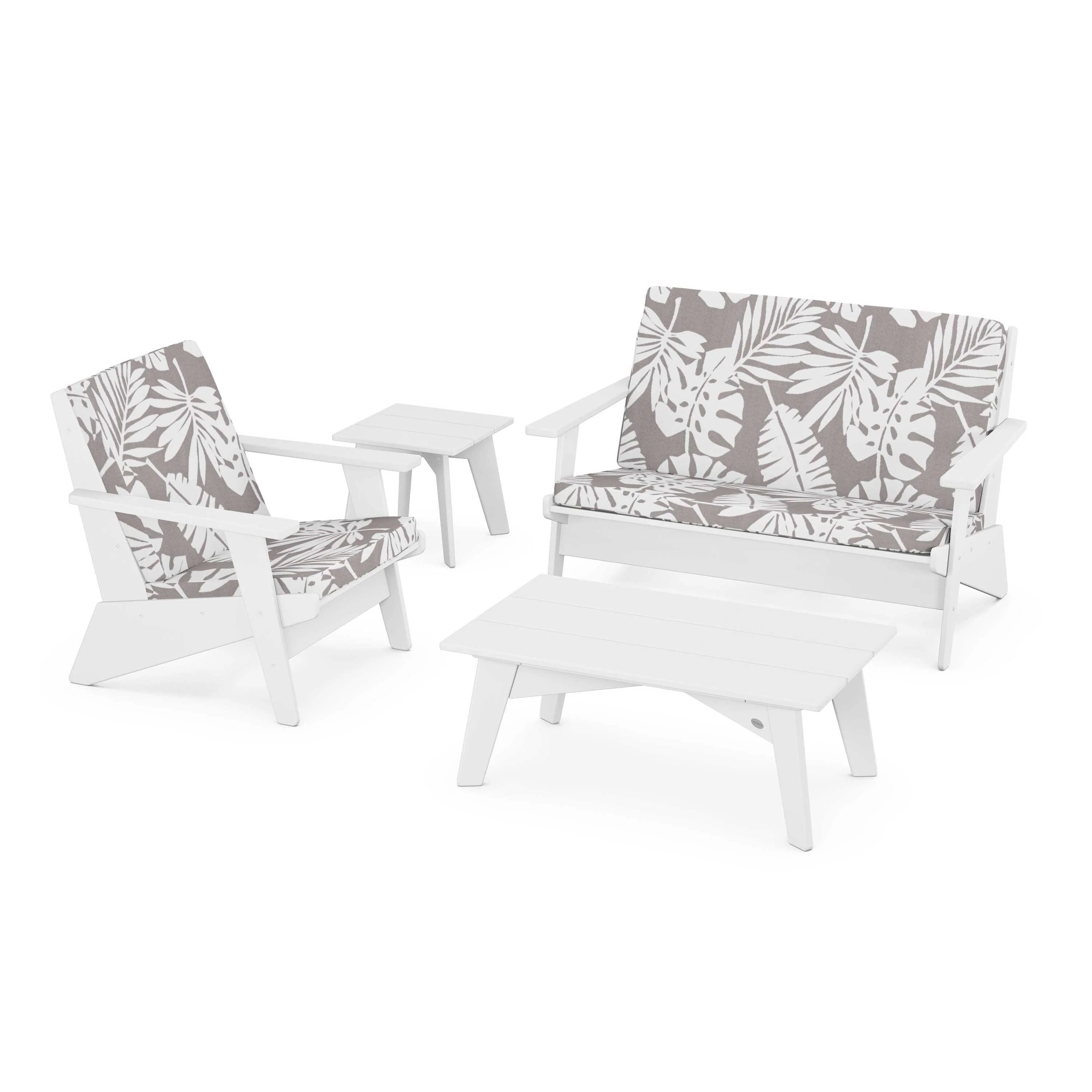 Riviera Modern Lounge 4-Piece Set - Image 39