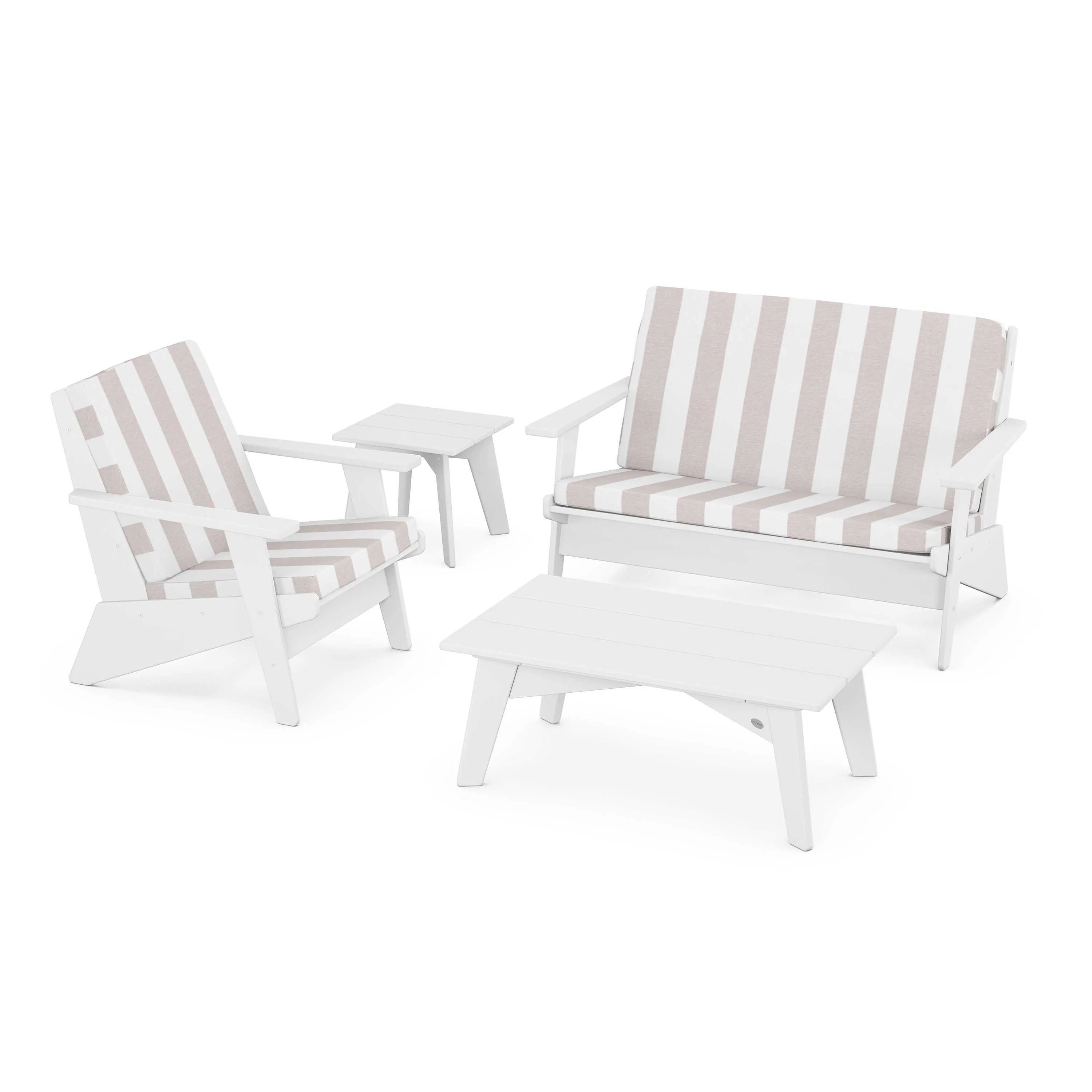 Riviera Modern Lounge 4-Piece Set - Image 45