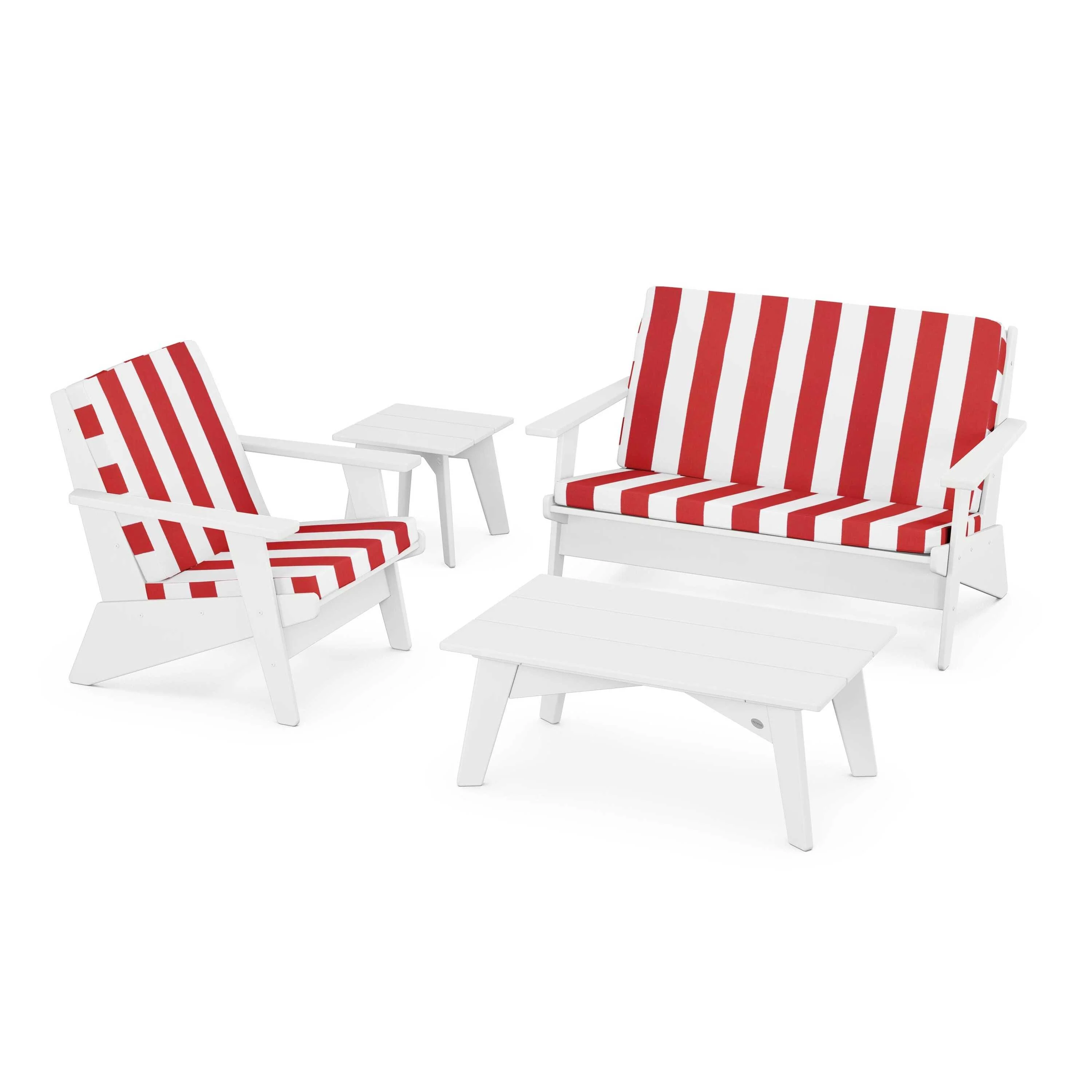 Riviera Modern Lounge 4-Piece Set - Image 47